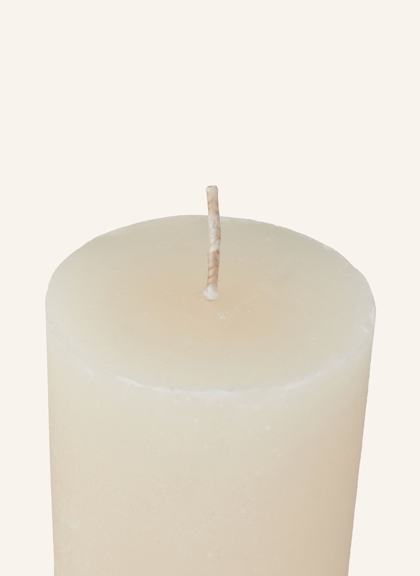 BROSTE COPENHAGEN Kerze PILLAR: CREME