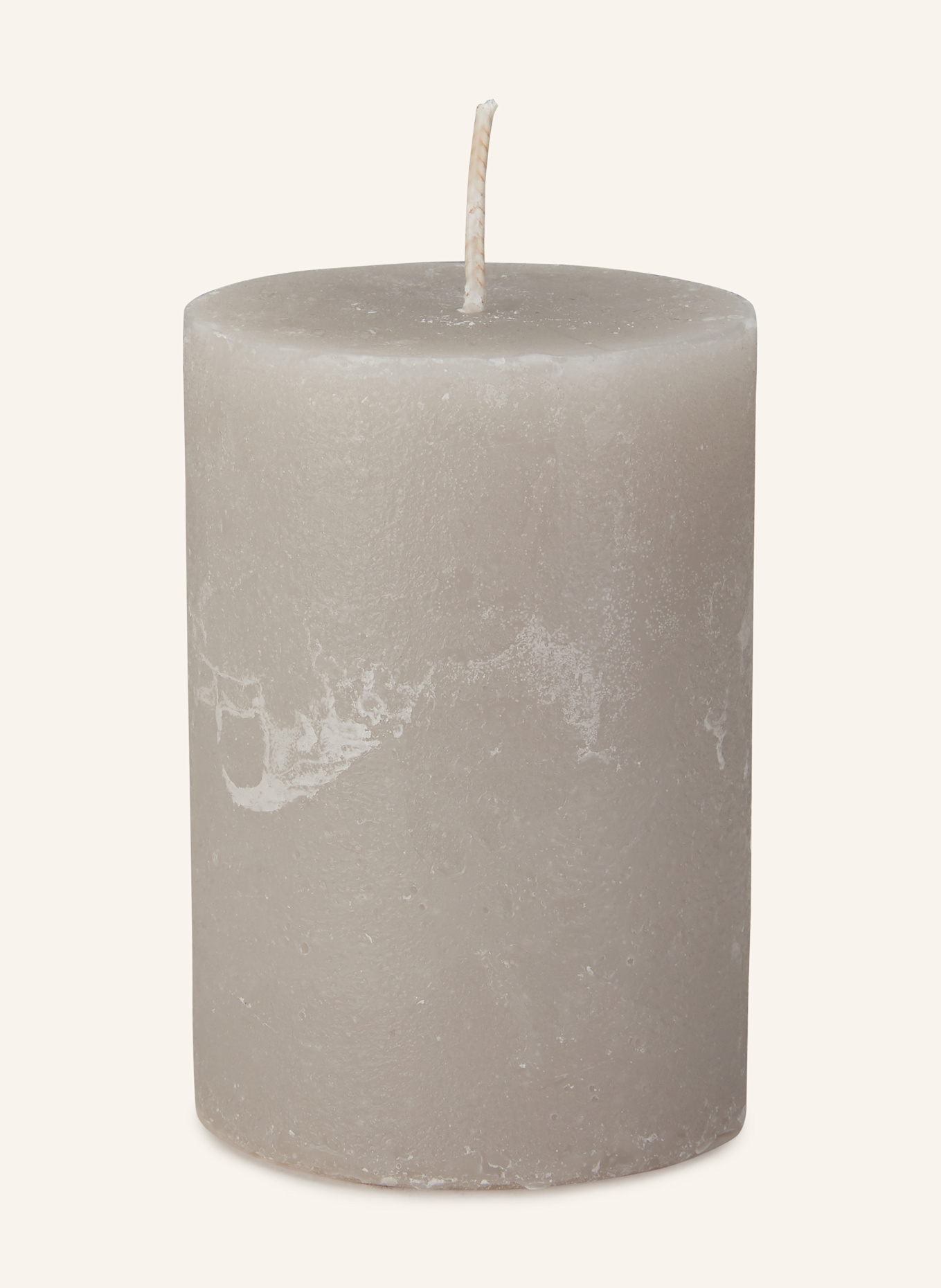 BROSTE COPENHAGEN Kerze PILLAR: HELLGRAU