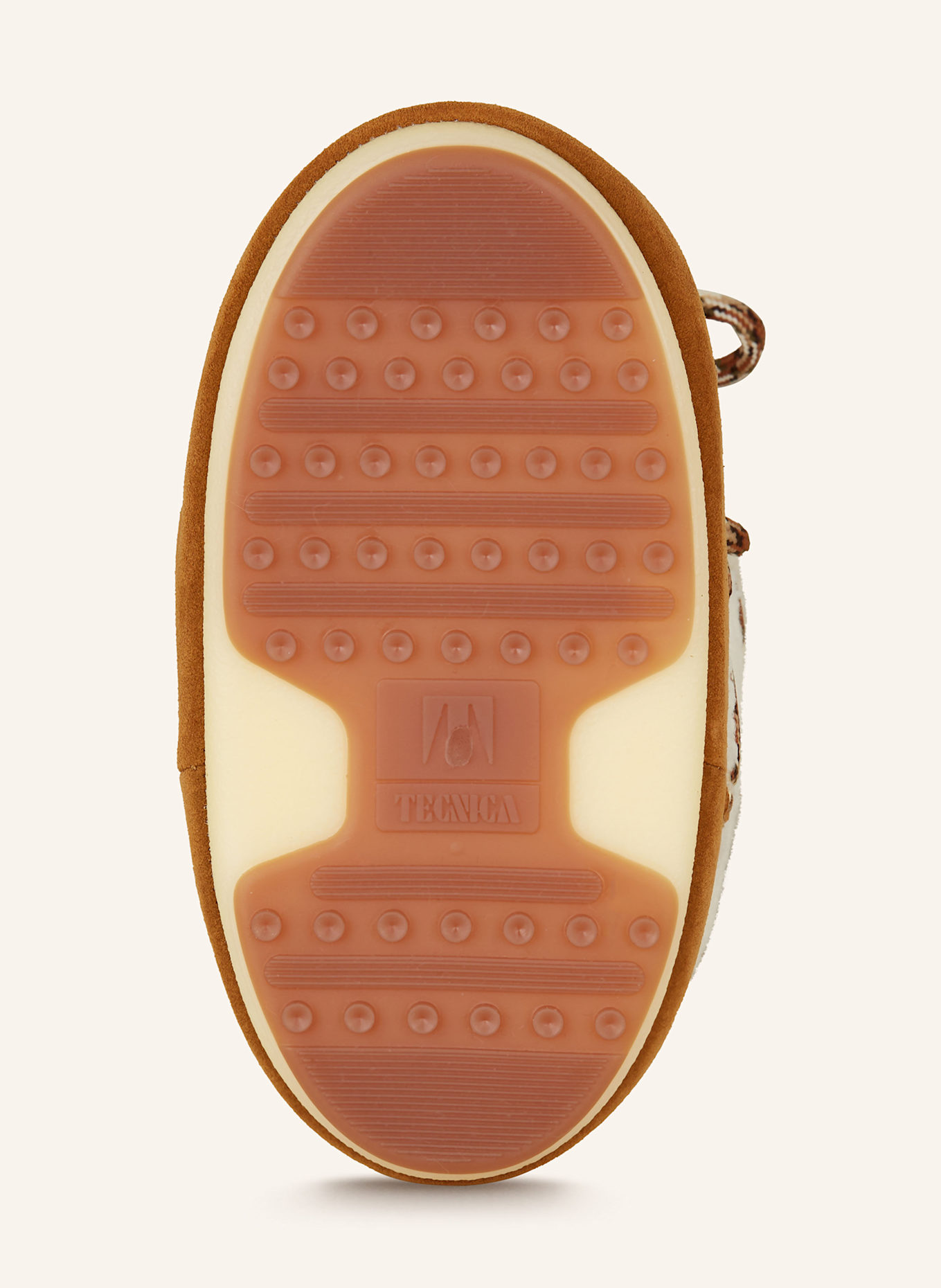 MOON BOOT Moon Boots MOON BOOT SHEARLING: WEISS / BRAUN / GOLD