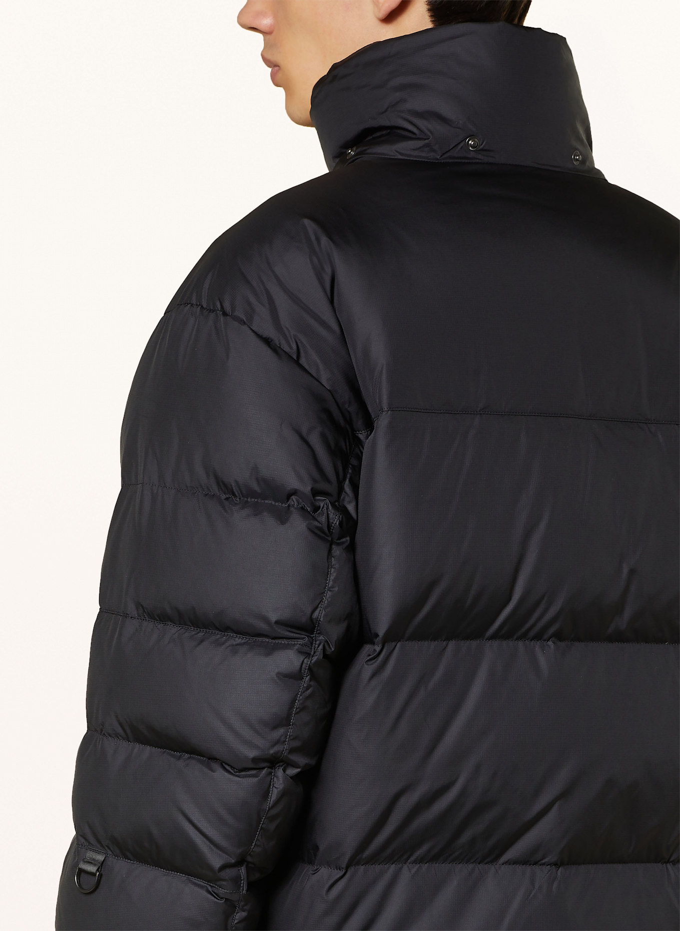 THE NORTH FACE Daunenjacke HIMALAYAN BALTORO mit abnehmbarer Kapuze: SCHWARZ