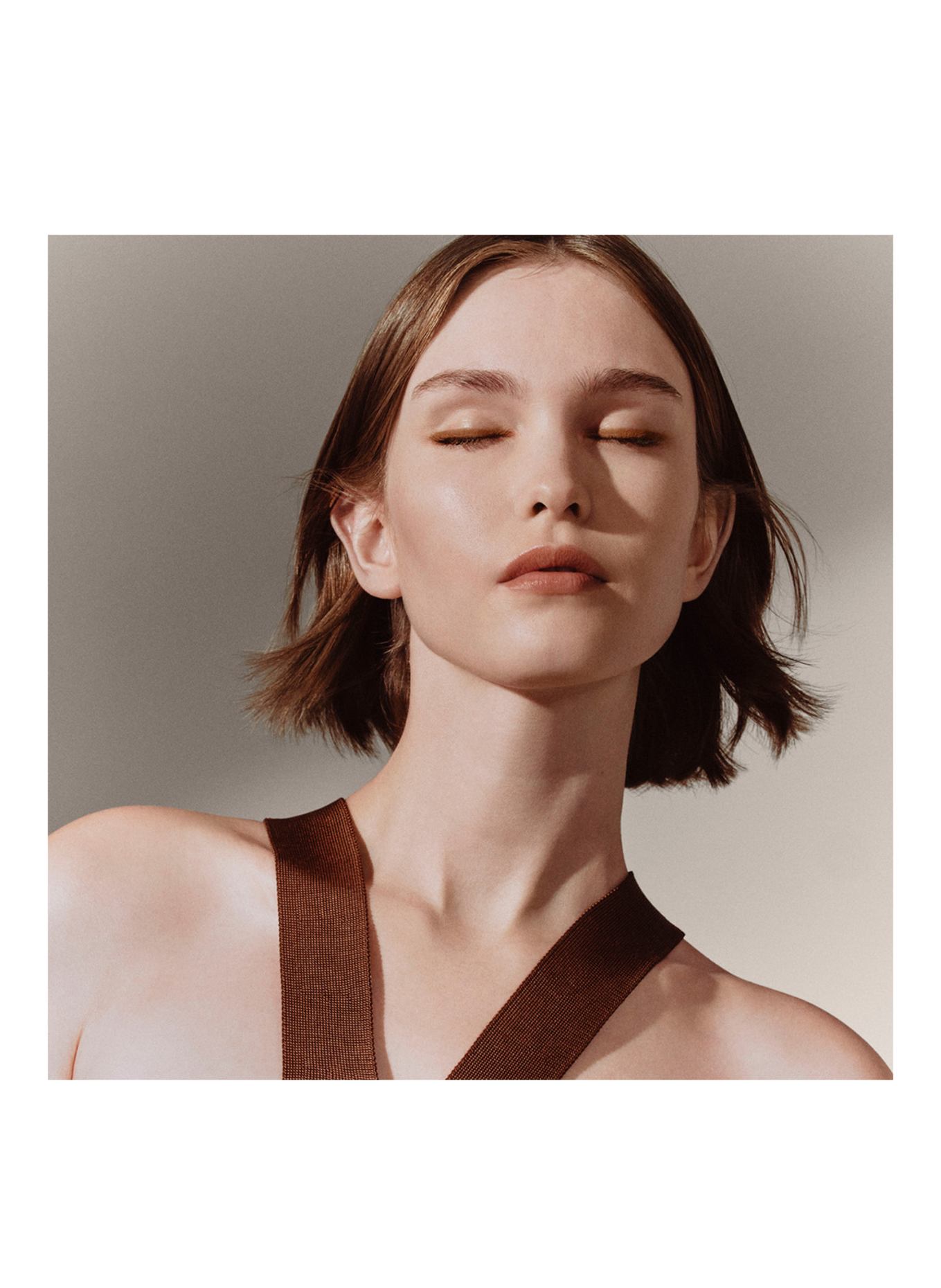 HERMÈS TRAIT D'HERMÈS: 14 BEIGE CUIR