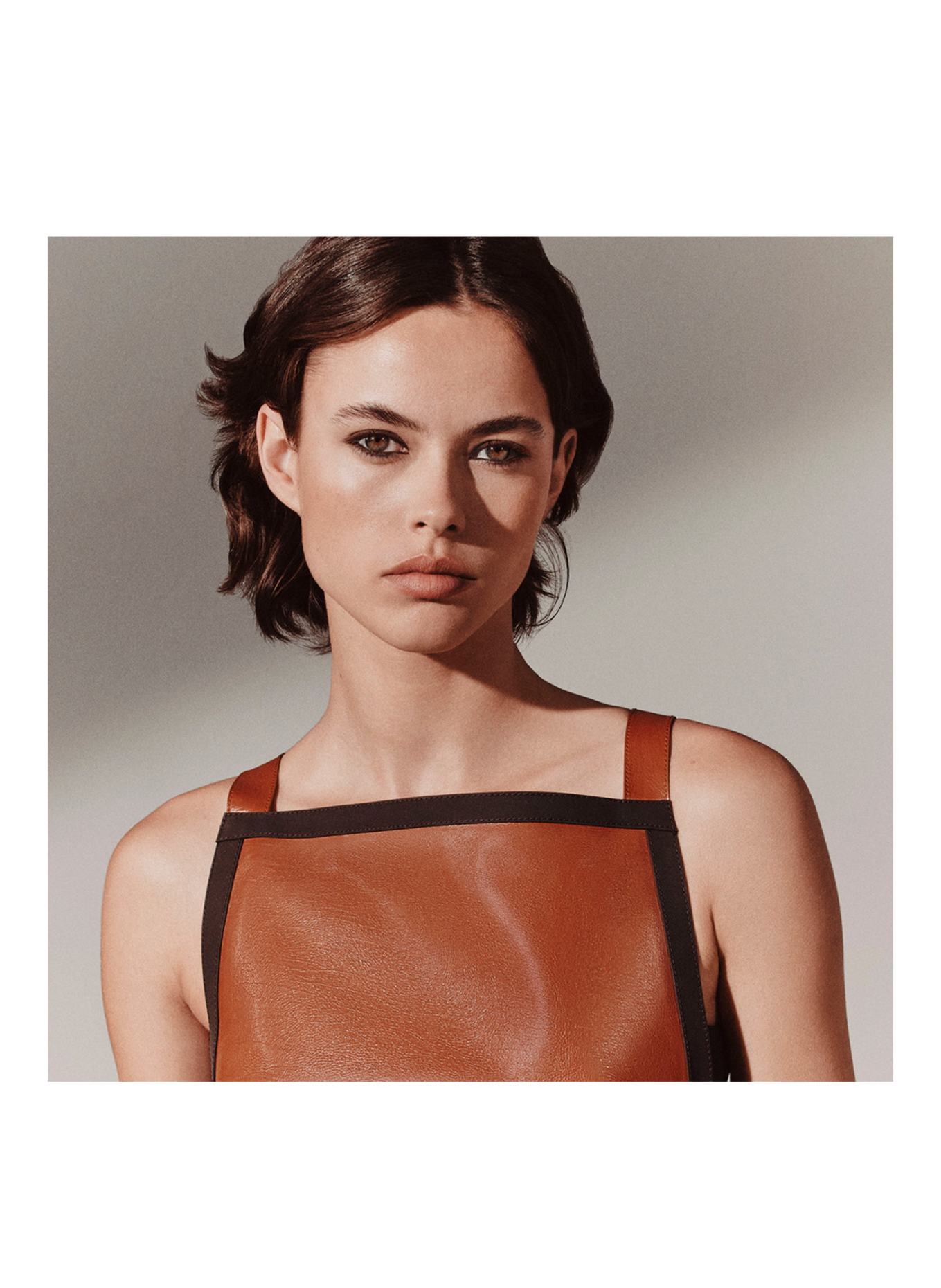 HERMÈS TRAIT D'HERMÈS: 87 BRUN ÉCORCE