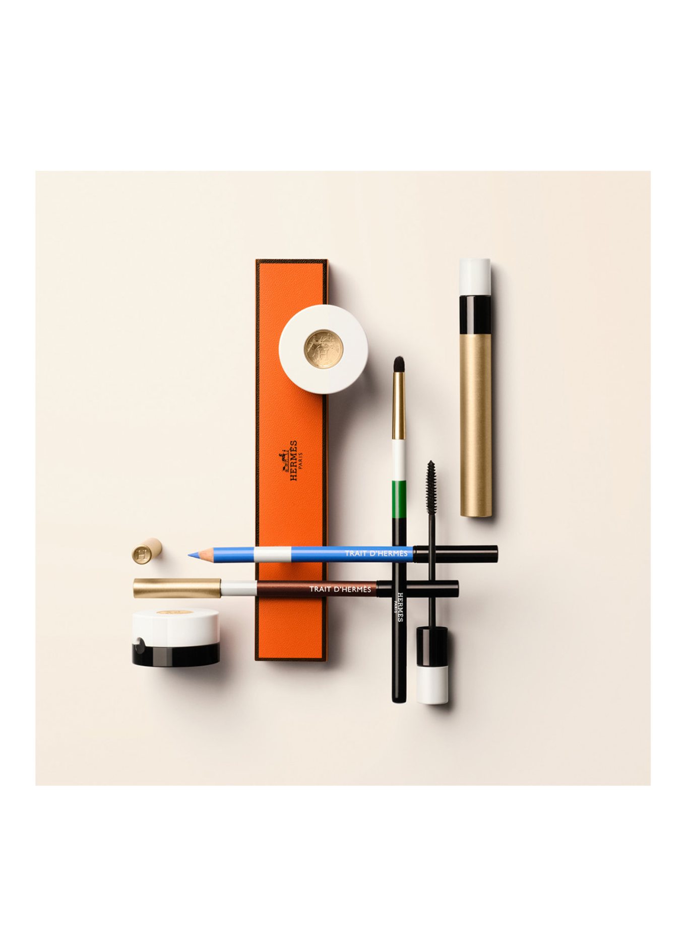 HERMÈS TRAIT D'HERMÈS: 87 BRUN ÉCORCE