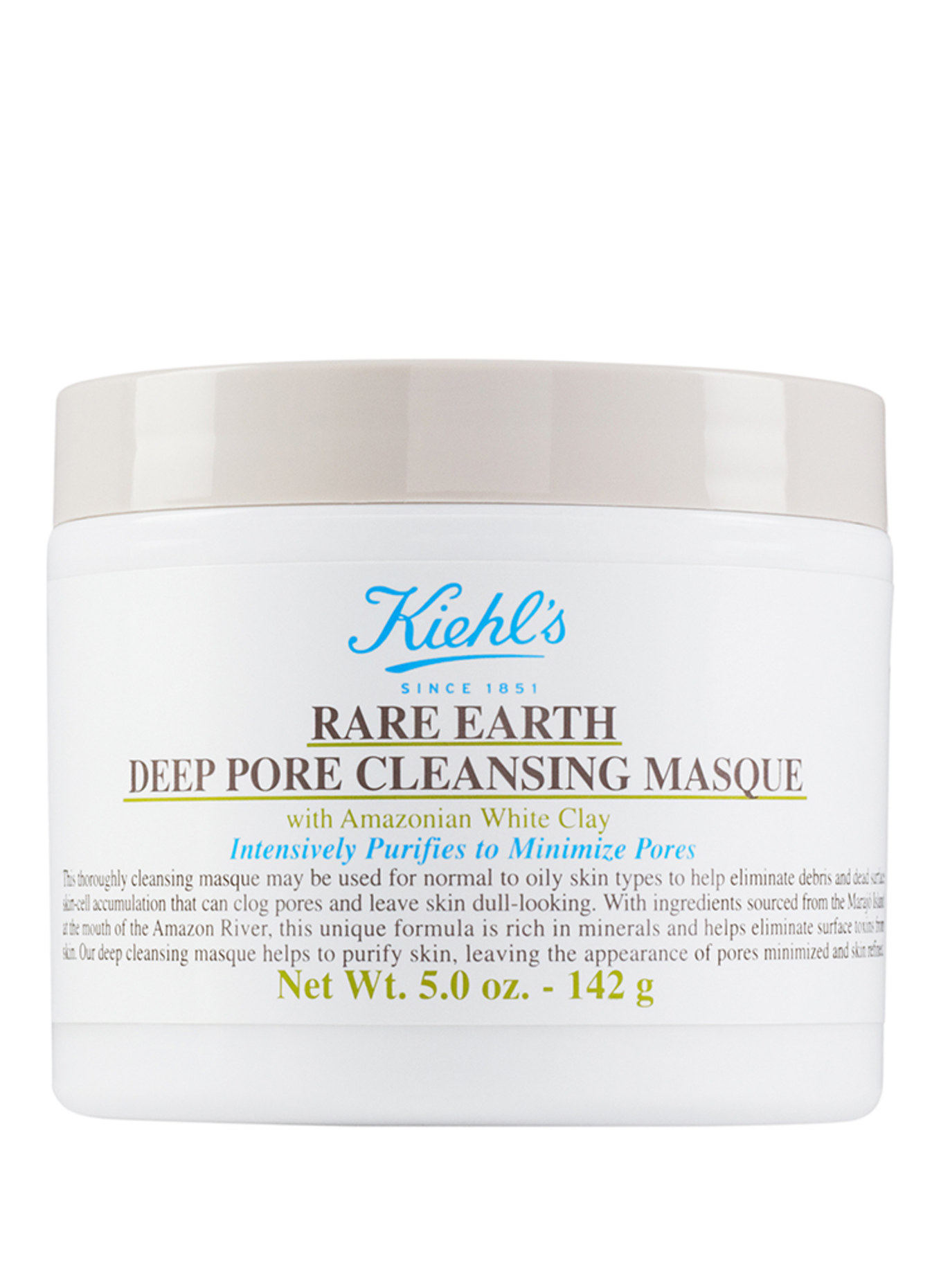 Kiehl's RARE EARTH DEEP PORE CLEANSING MASQUE  (Bild 1)