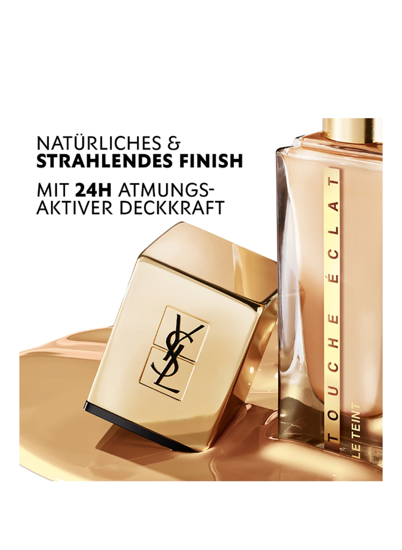 YVES SAINT LAURENT BEAUTÉ TOUCHE ÉCLAT LE TEINT: BD25 WARM BEIGE