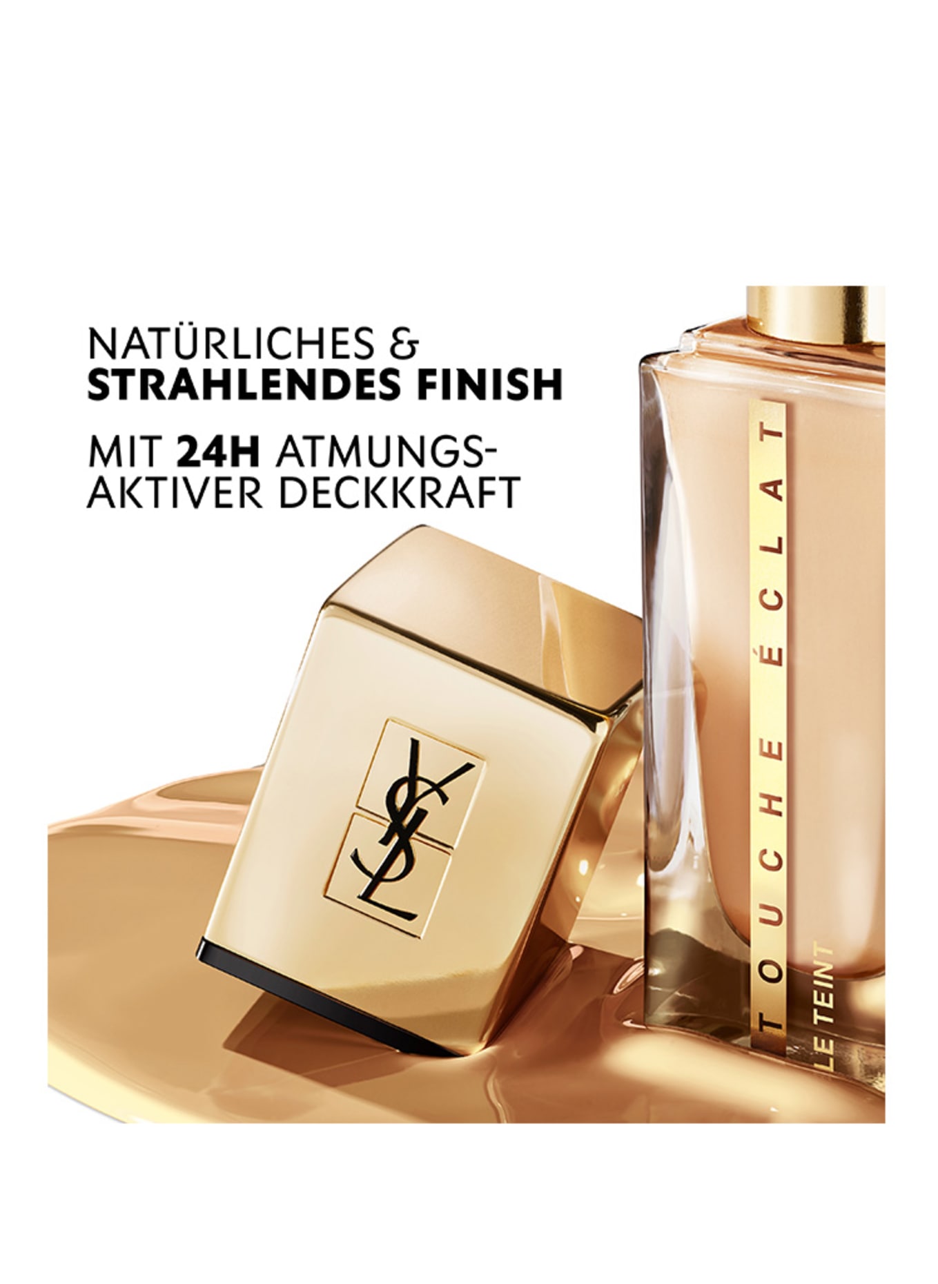 YVES SAINT LAURENT BEAUTÉ TOUCHE ÉCLAT LE TEINT: BR45 COOL BISQUE