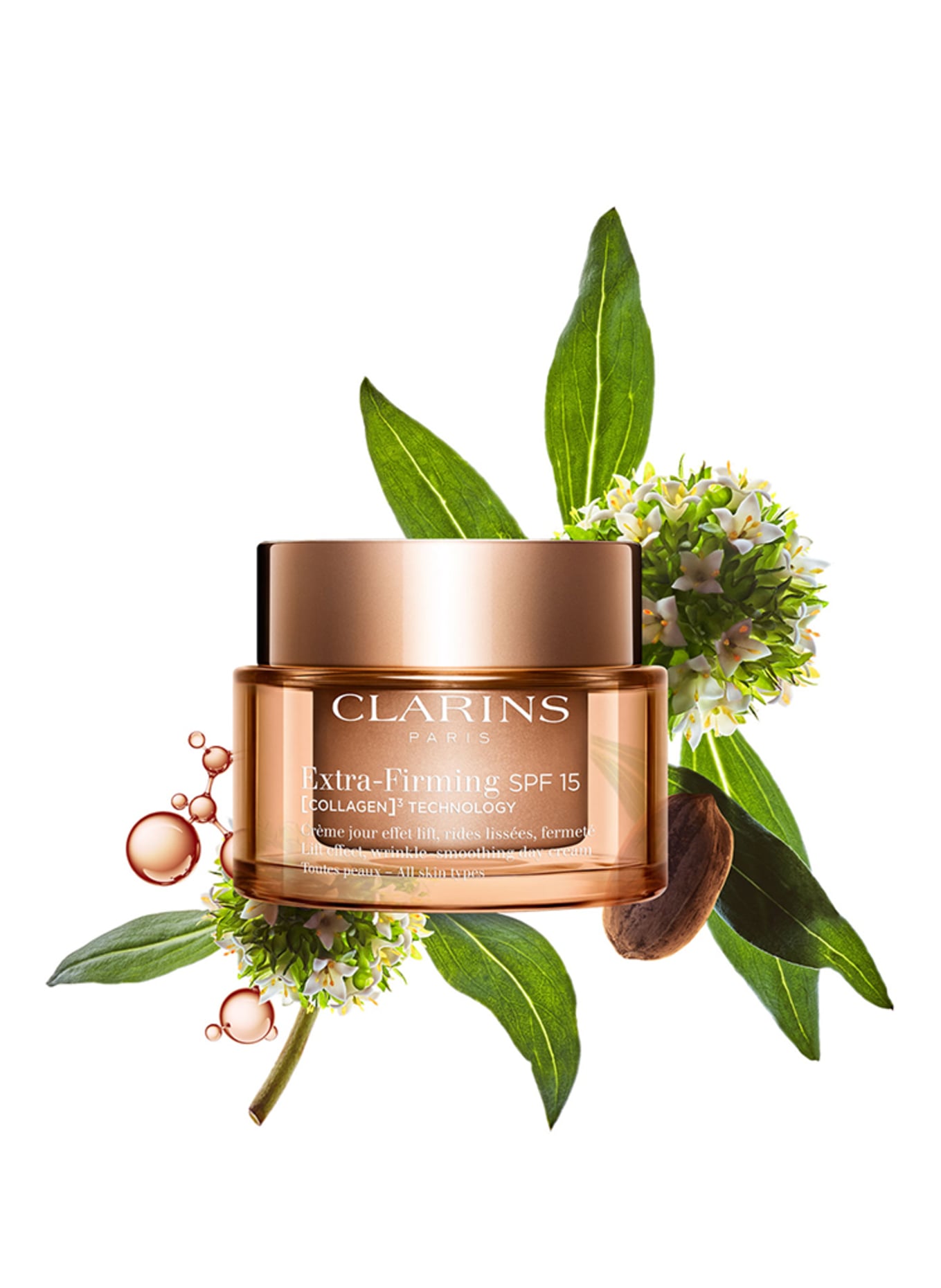 CLARINS EXTRA-FIRMING JOUR SPF 15 [COLLAGEEN]³ TECHNOLOGIE