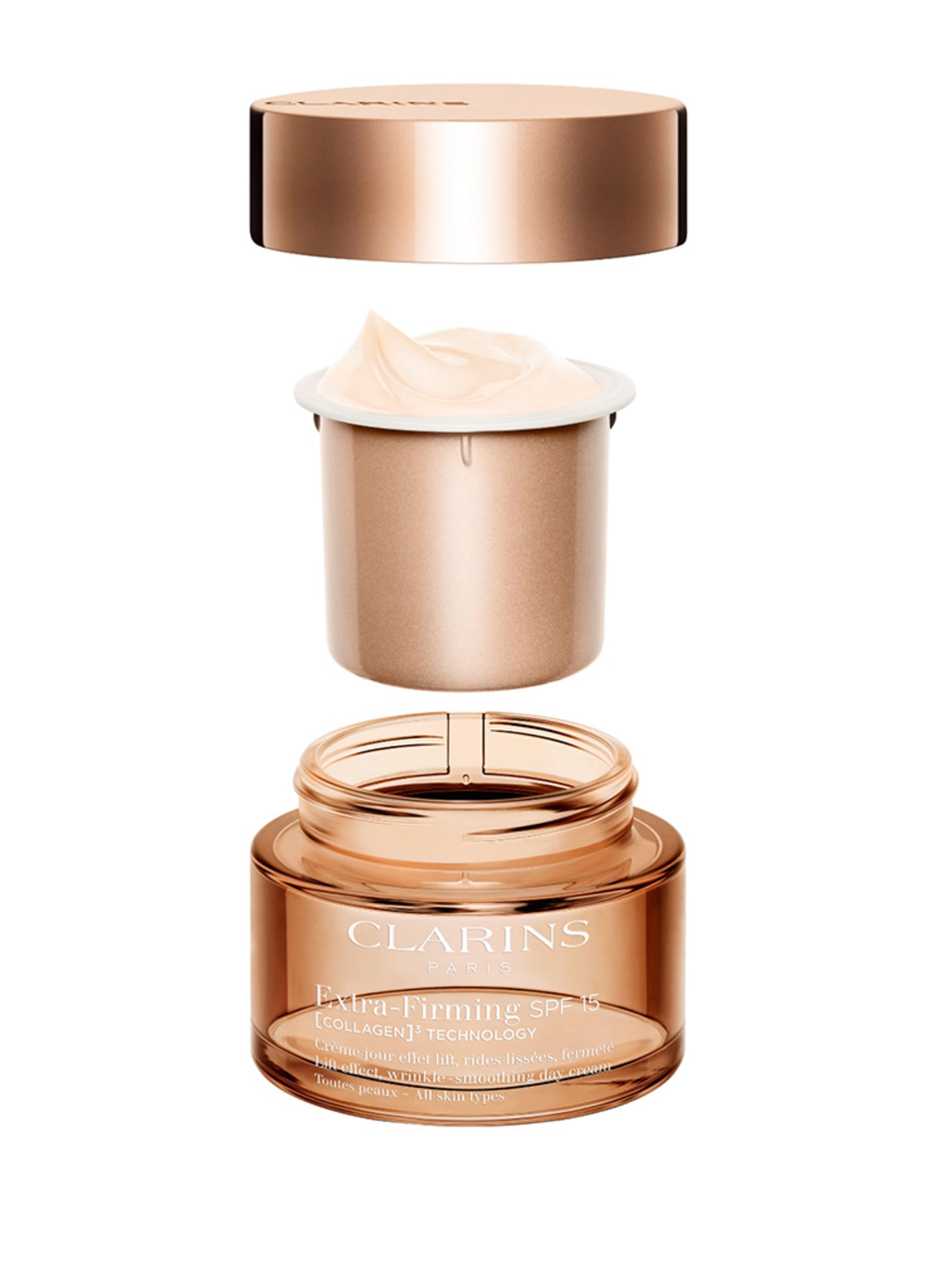 CLARINS EXTRA-FIRMING JOUR SPF 15 [COLLAGEEN]³ TECHNOLOGIE