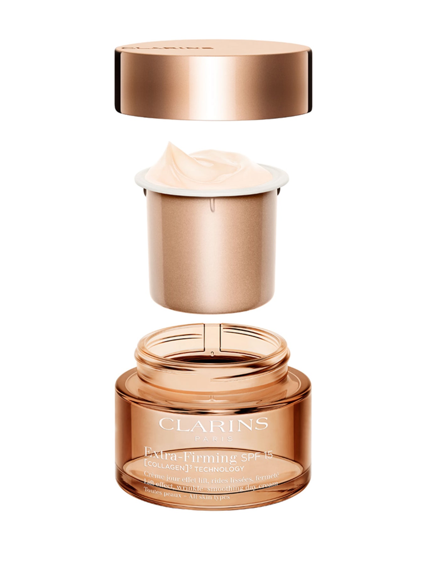 CLARINS EXTRA-FIRMING JOUR SPF 15 [COLLAGEN]³ TECHNOLOGY