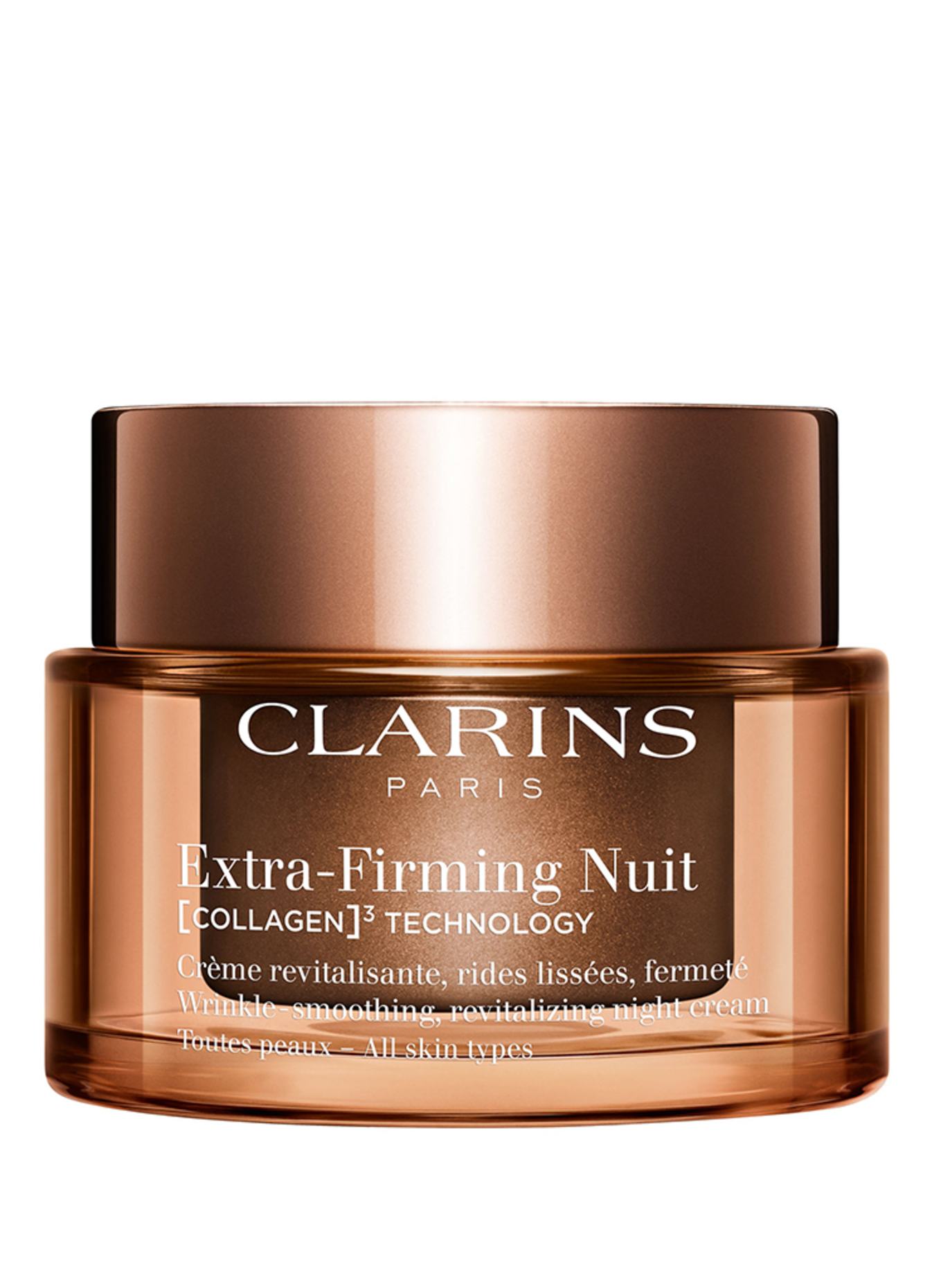 CLARINS EXTRA-FIRMING NUIT [COLLAGEN]³ TECHNOLOGY