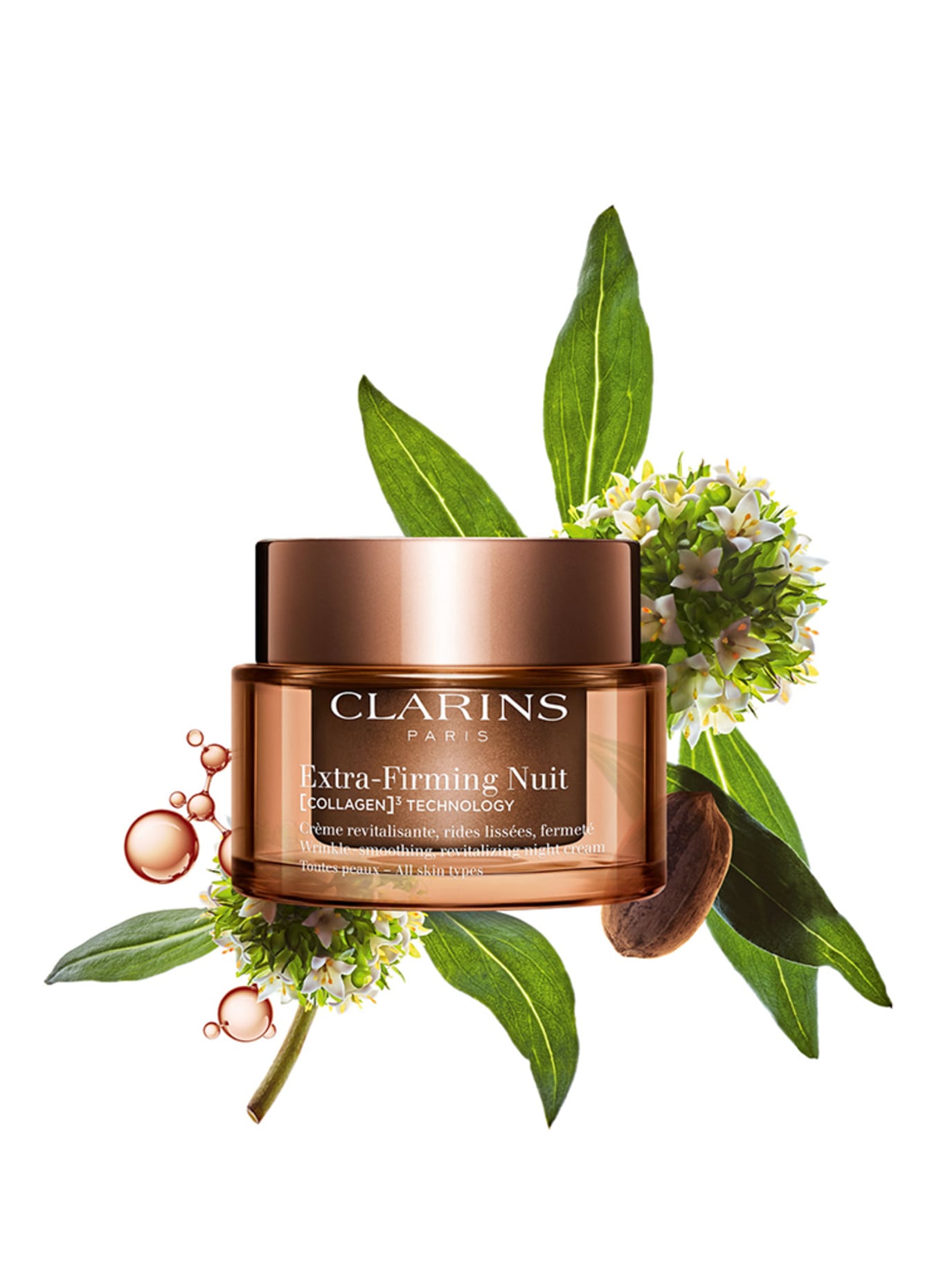 CLARINS EXTRA-FIRMING NUIT [COLLAGEN]³ TECHNOLOGY REFILL