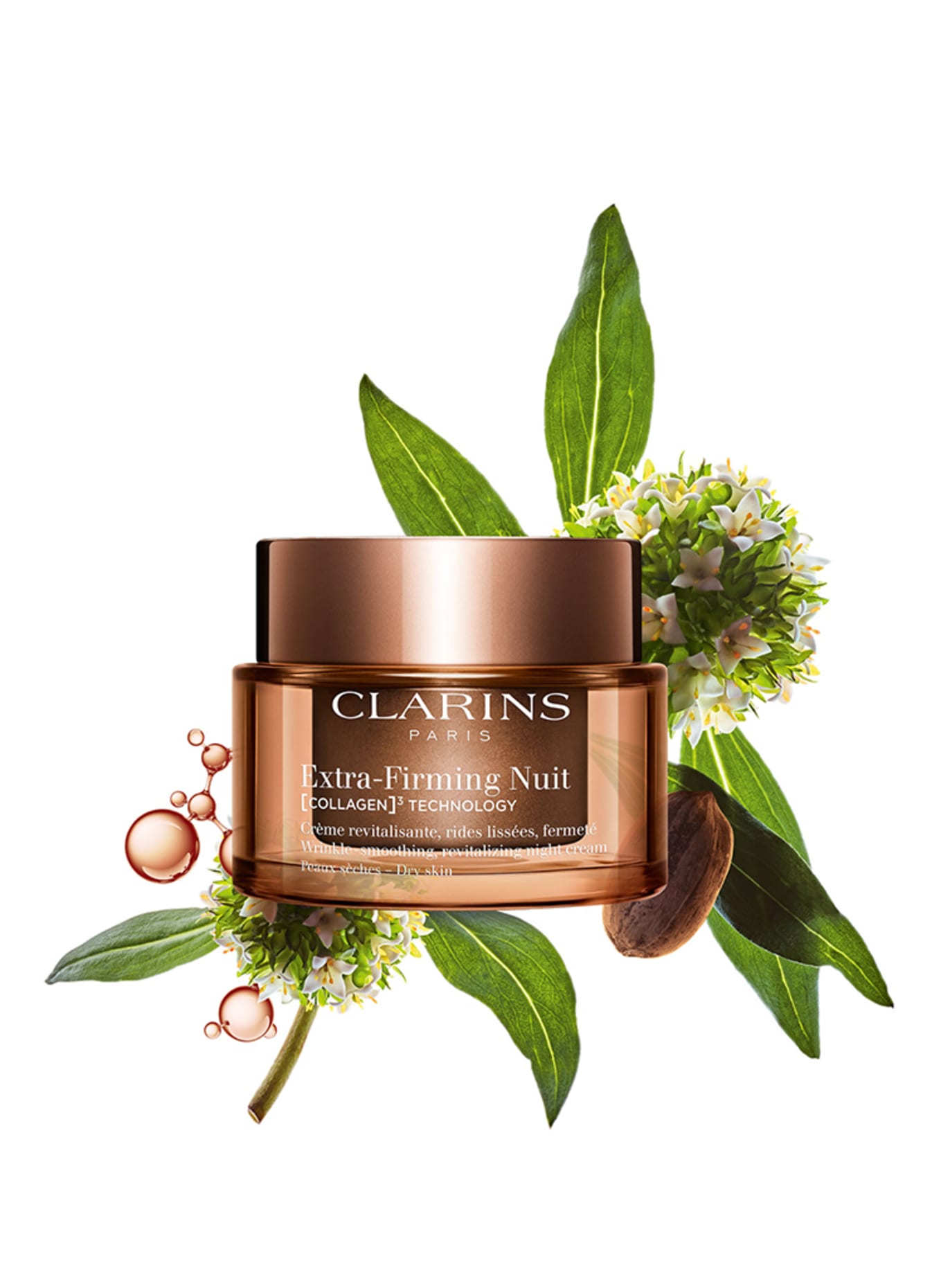 CLARINS EXTRA-FIRMING NUIT [COLLAGEN]³ TECHNOLOGY
