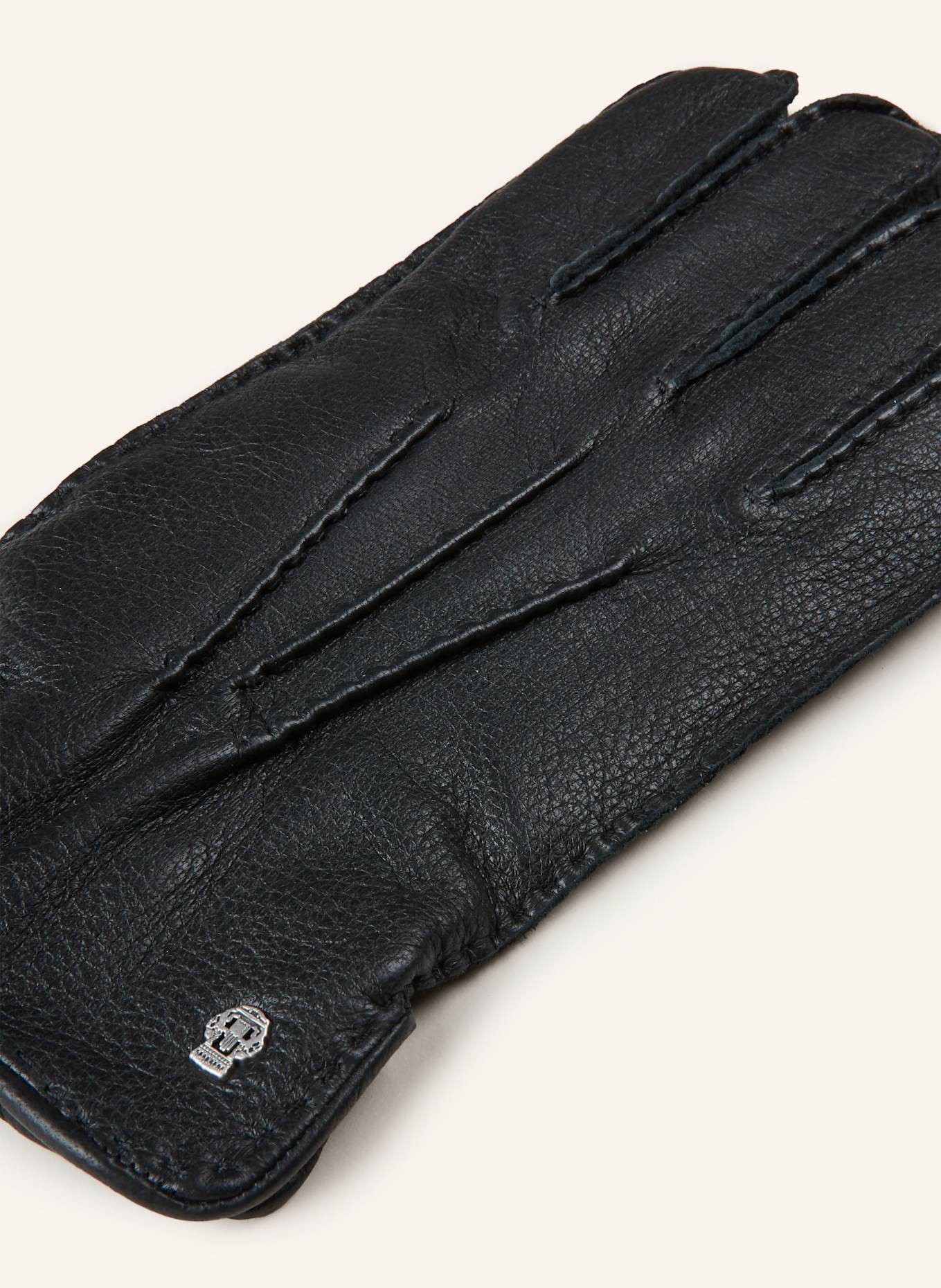 ROECKL Lederhandschuhe KLASSIKER: SCHWARZ