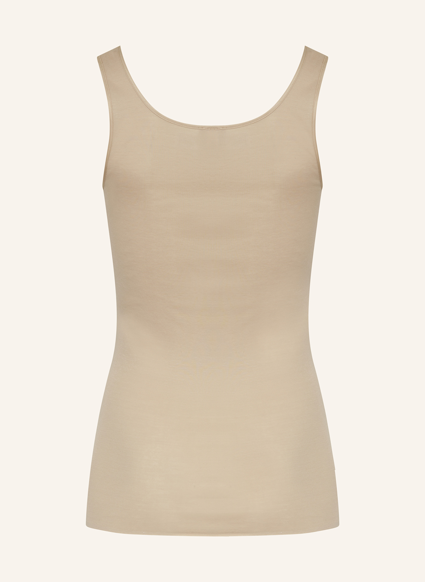 HANRO Top COTTON SEAMLESS: BEIGE