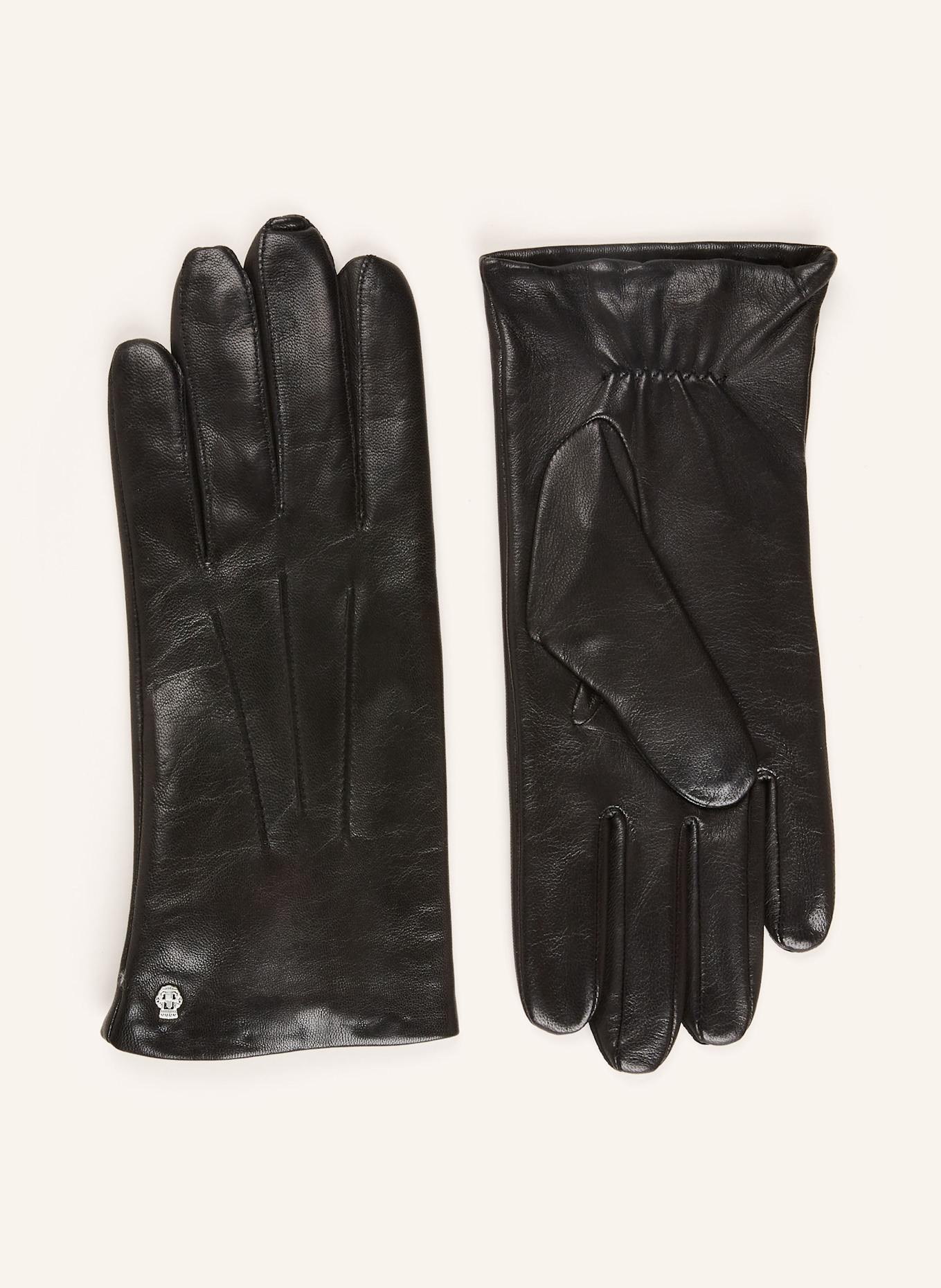 ROECKL Lederhandschuhe KLASSIKER: SCHWARZ