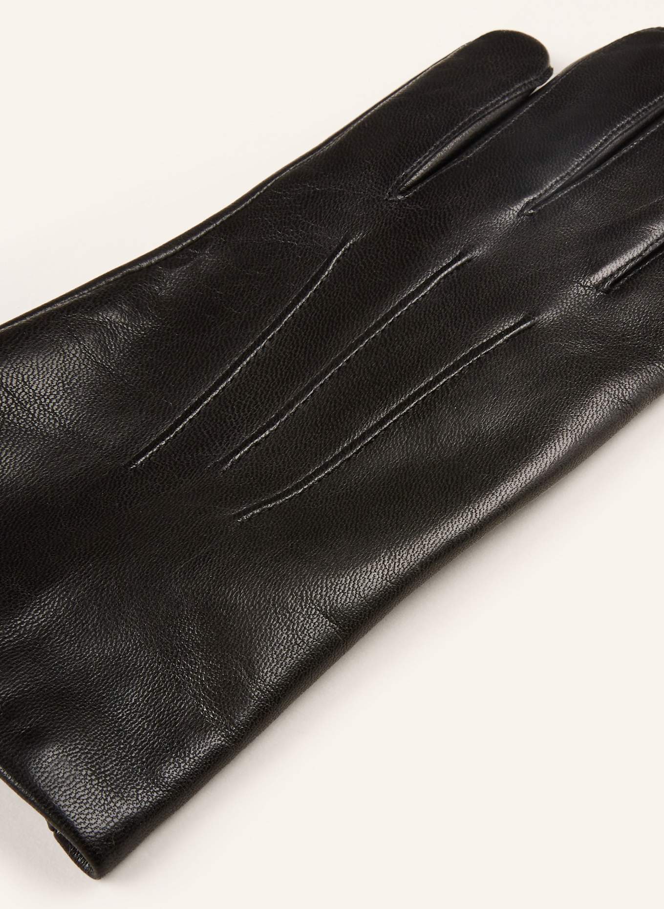 ROECKL Lederhandschuhe KLASSIKER: SCHWARZ