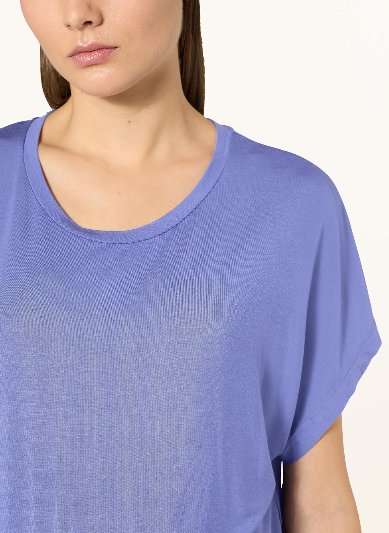 JOCKEY Tričko na spaní SUPERSOFT LOUNGE: FIALOVÁ