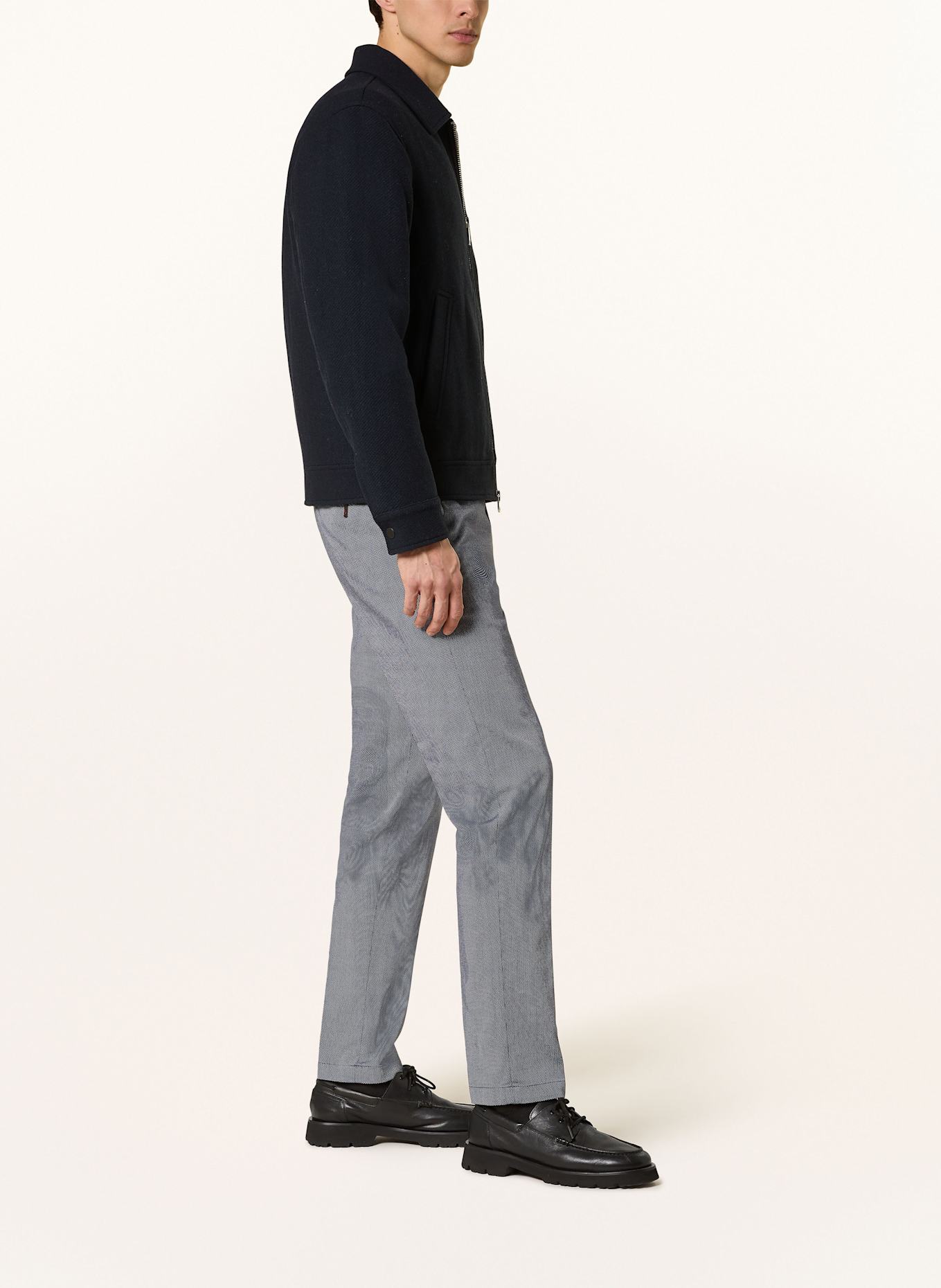 CINQUE Chino CIBRODY Slim Fit: DUNKELBLAU/ GRAU