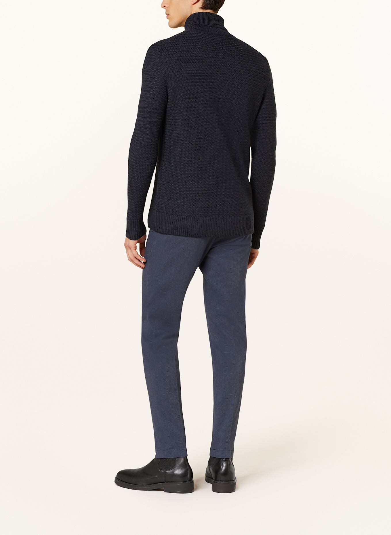 CINQUE Chino CIBRODY Slim Fit: DUNKELBLAU