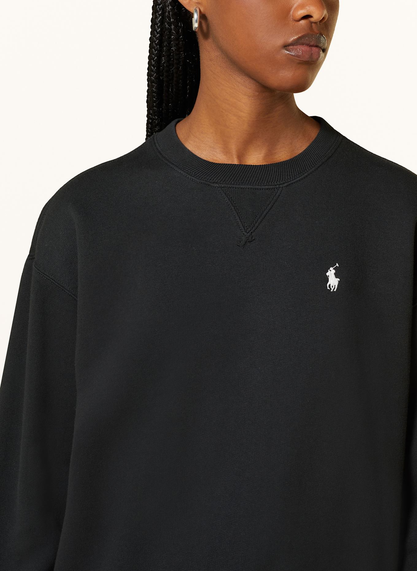 POLO RALPH LAUREN Sweatshirt: SCHWARZ