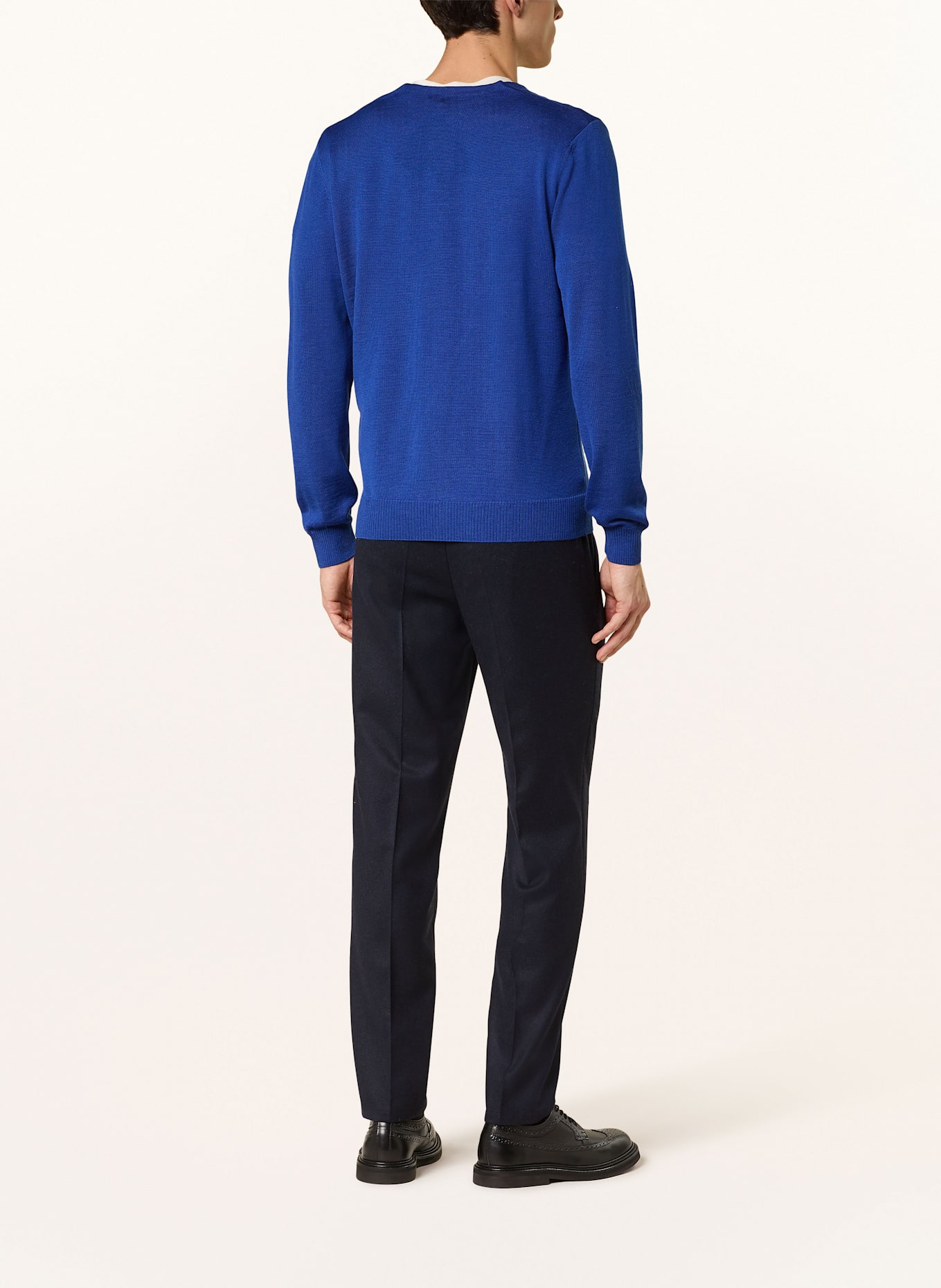 MAERZ MUENCHEN Strickjacke: BLAU