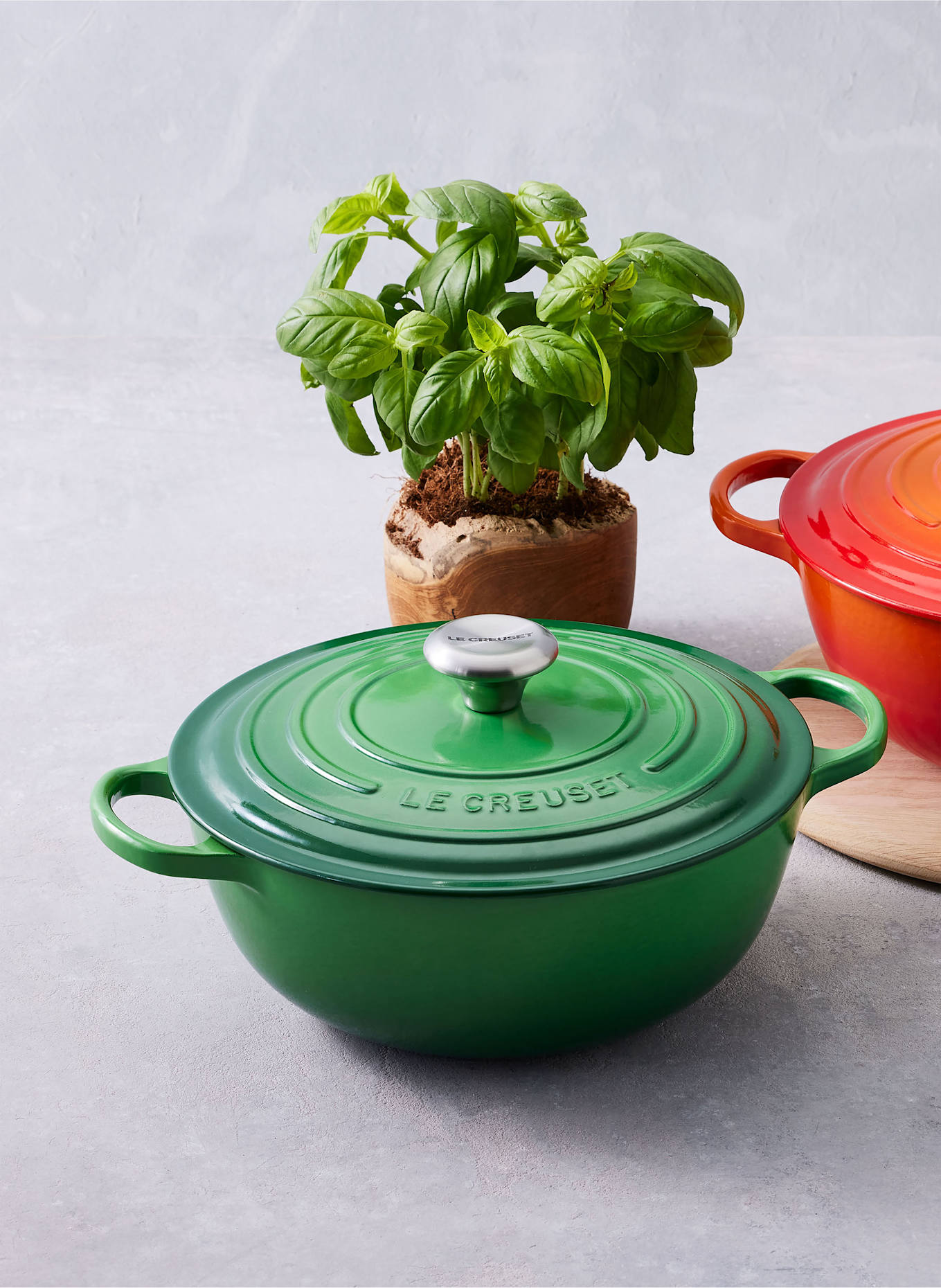 LE CREUSET Bräter SIGNATURE: Bamboo Green 408
