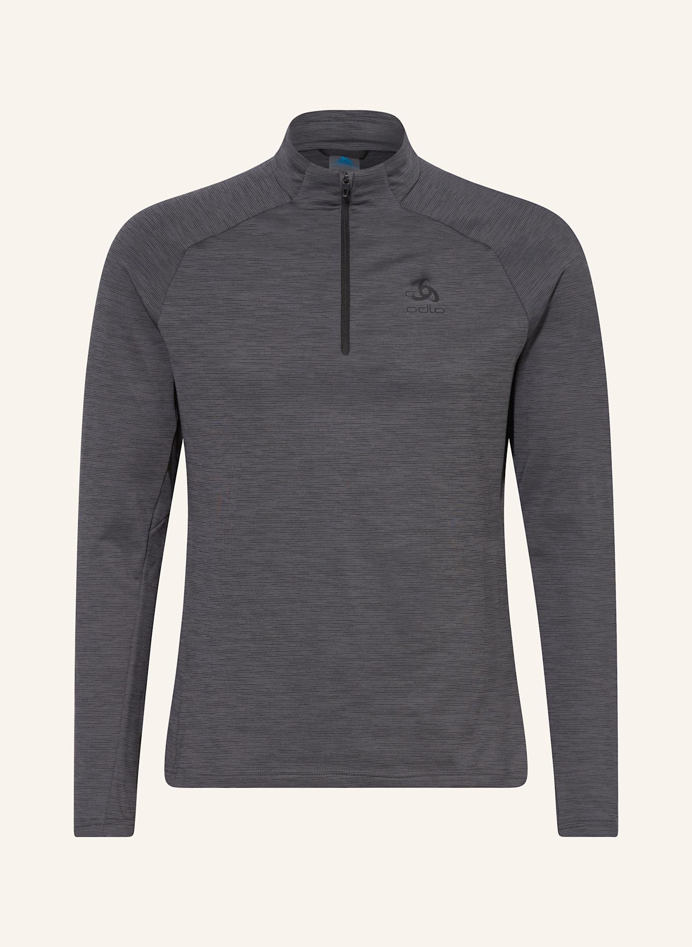 odlo Midlayer ESSENTIAL: BLACK / GRAY