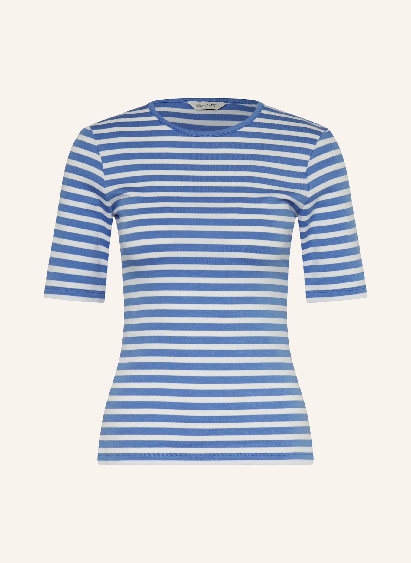 GANT T-Shirt: WEISS/ BLAU