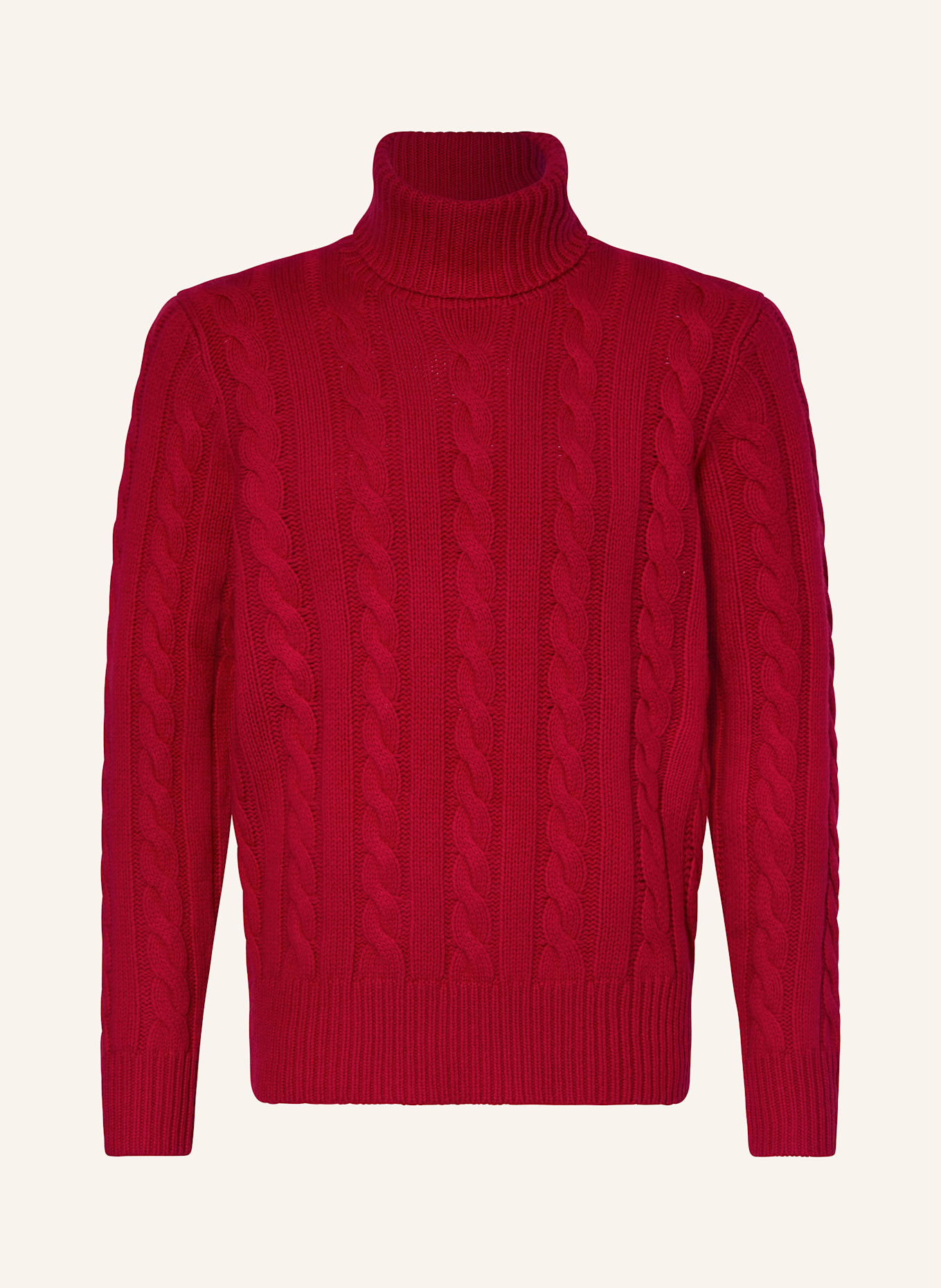 POLO RALPH LAUREN Rollkragenpullover: ROT
