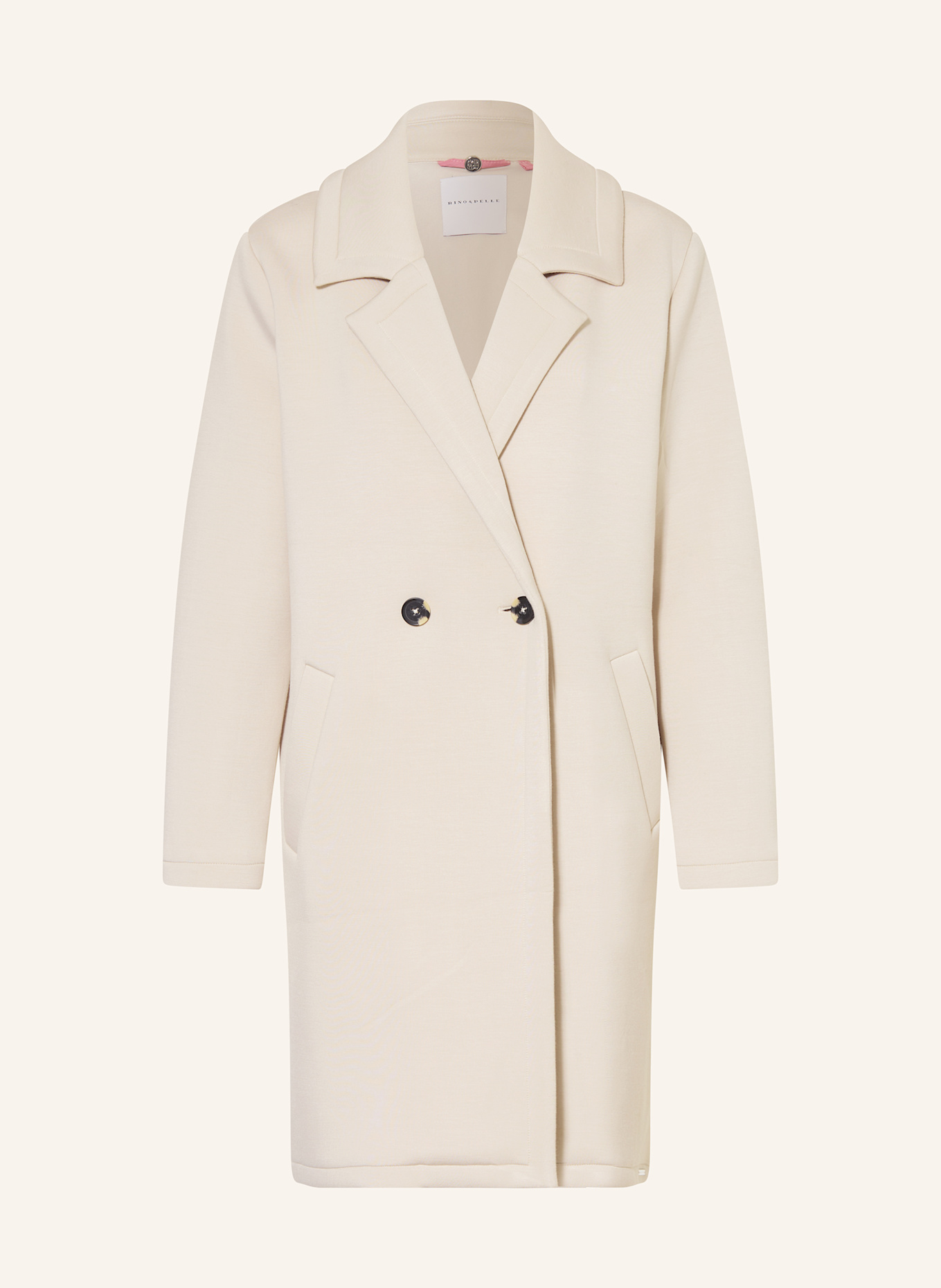 RINO & PELLE Płaszcz DANJA: JASNOCZARY