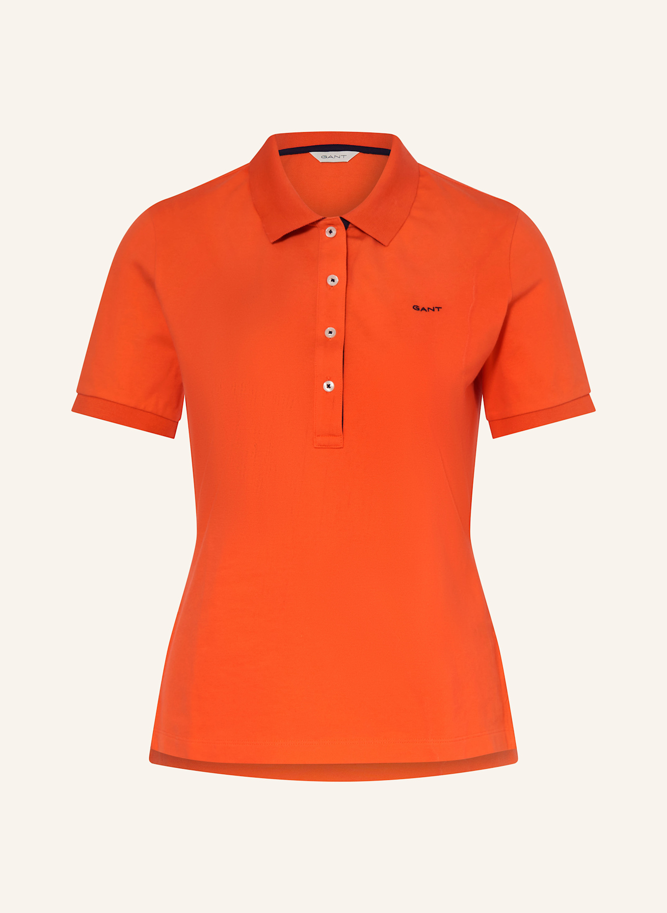 GANT Piqué-Poloshirt, Farbe: ORANGE (Bild 1)
