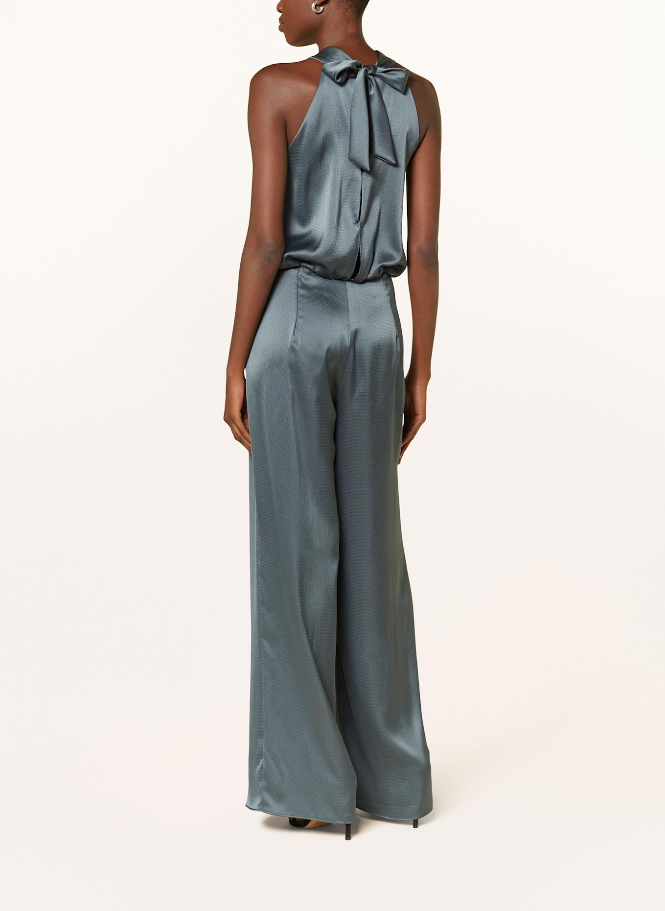 V by Vera Mont Satin-Jumpsuit: OLIV