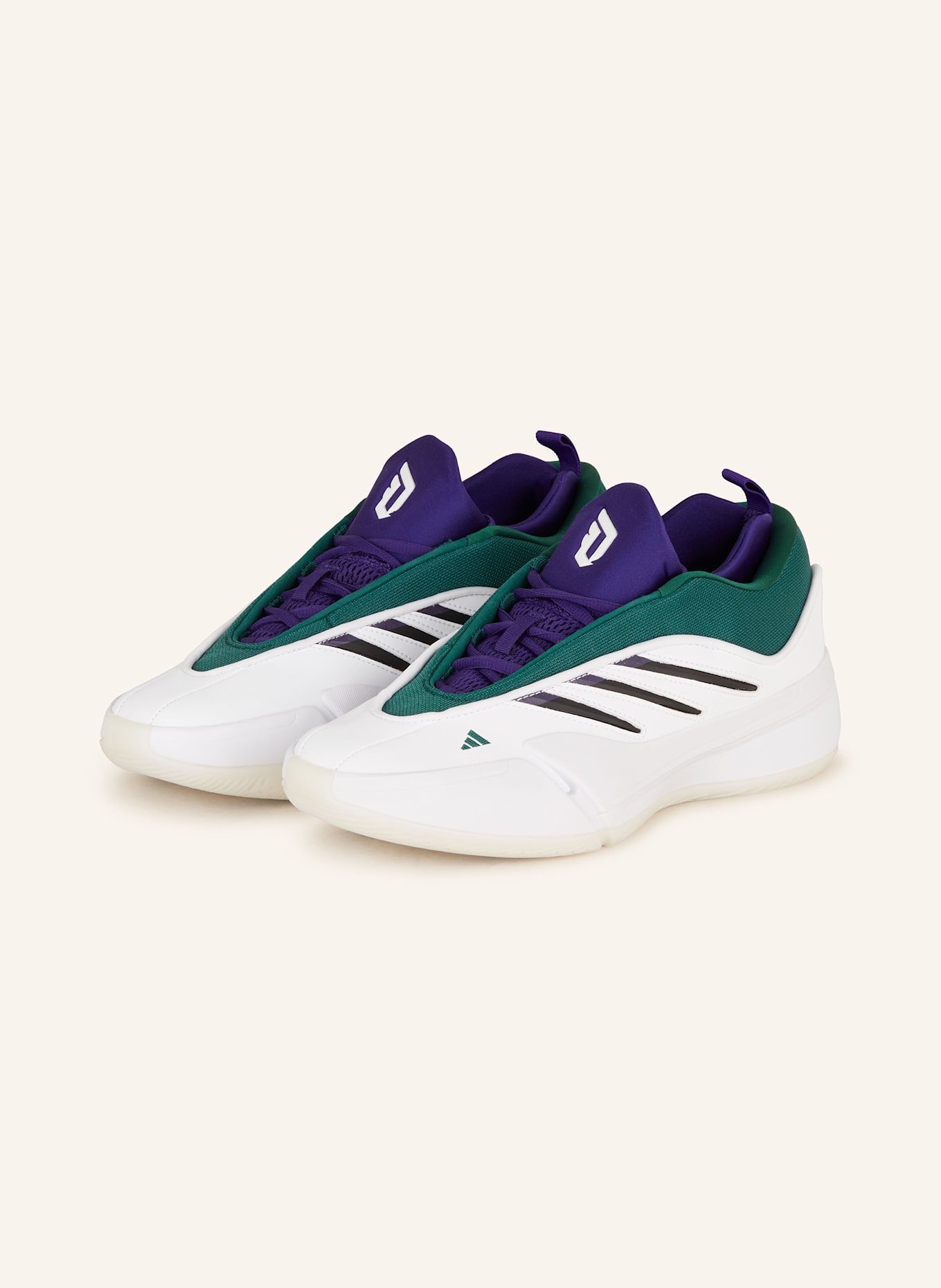 adidas Basketball shoes DAME 9 in light gray gray
