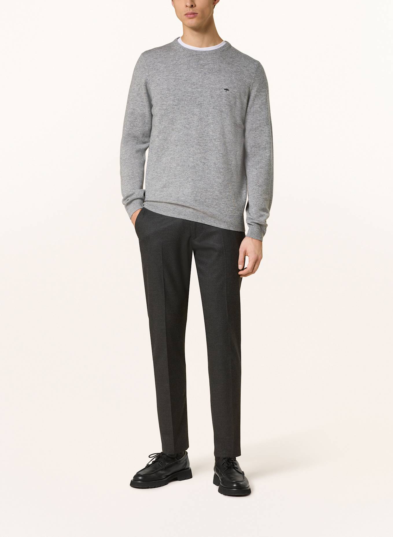 FYNCH-HATTON Pullover: GRAU
