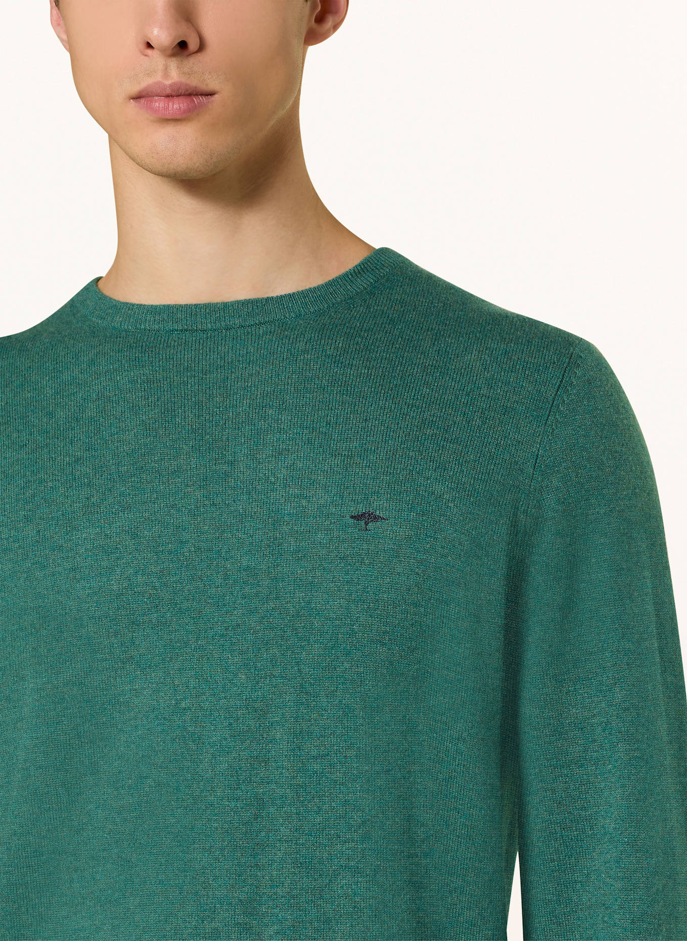 FYNCH-HATTON Pullover: DUNKELGRÜN