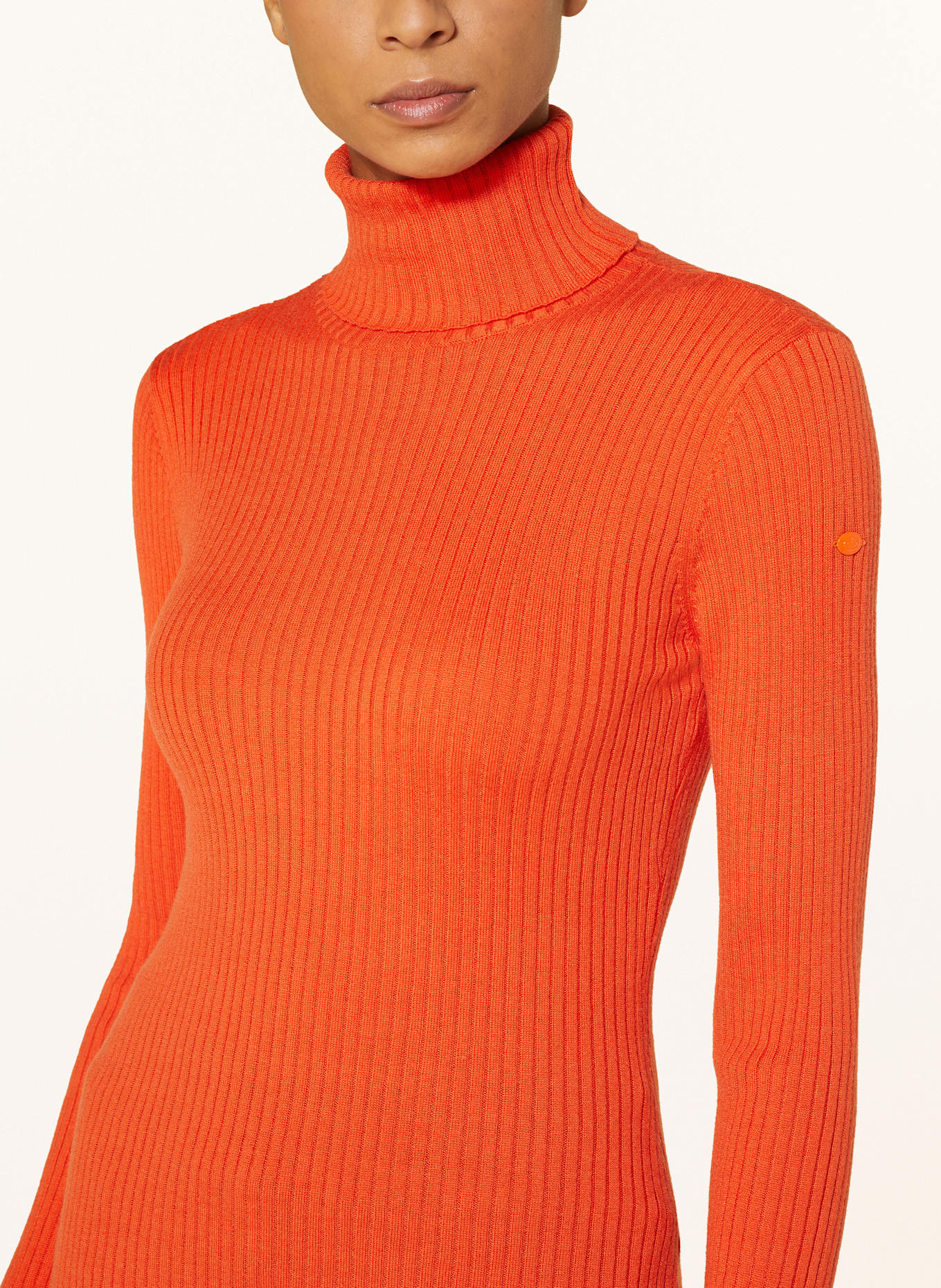 GOLDBERGH Rollkragenpullover MIRA: ORANGE