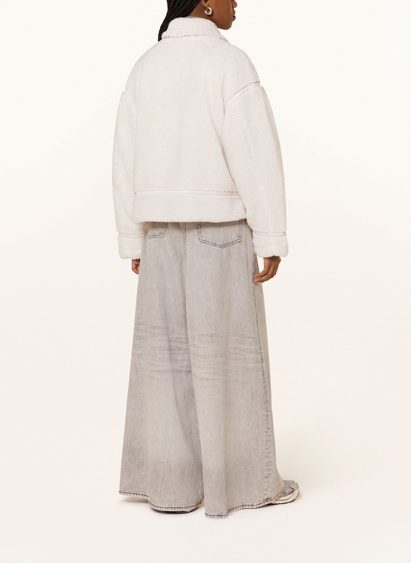 ONLY Kurtka pluszowa: ECRU