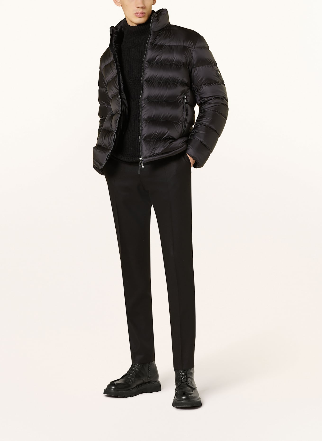 BOGNER Kurtka puchowa HUGH-D: CZARNY