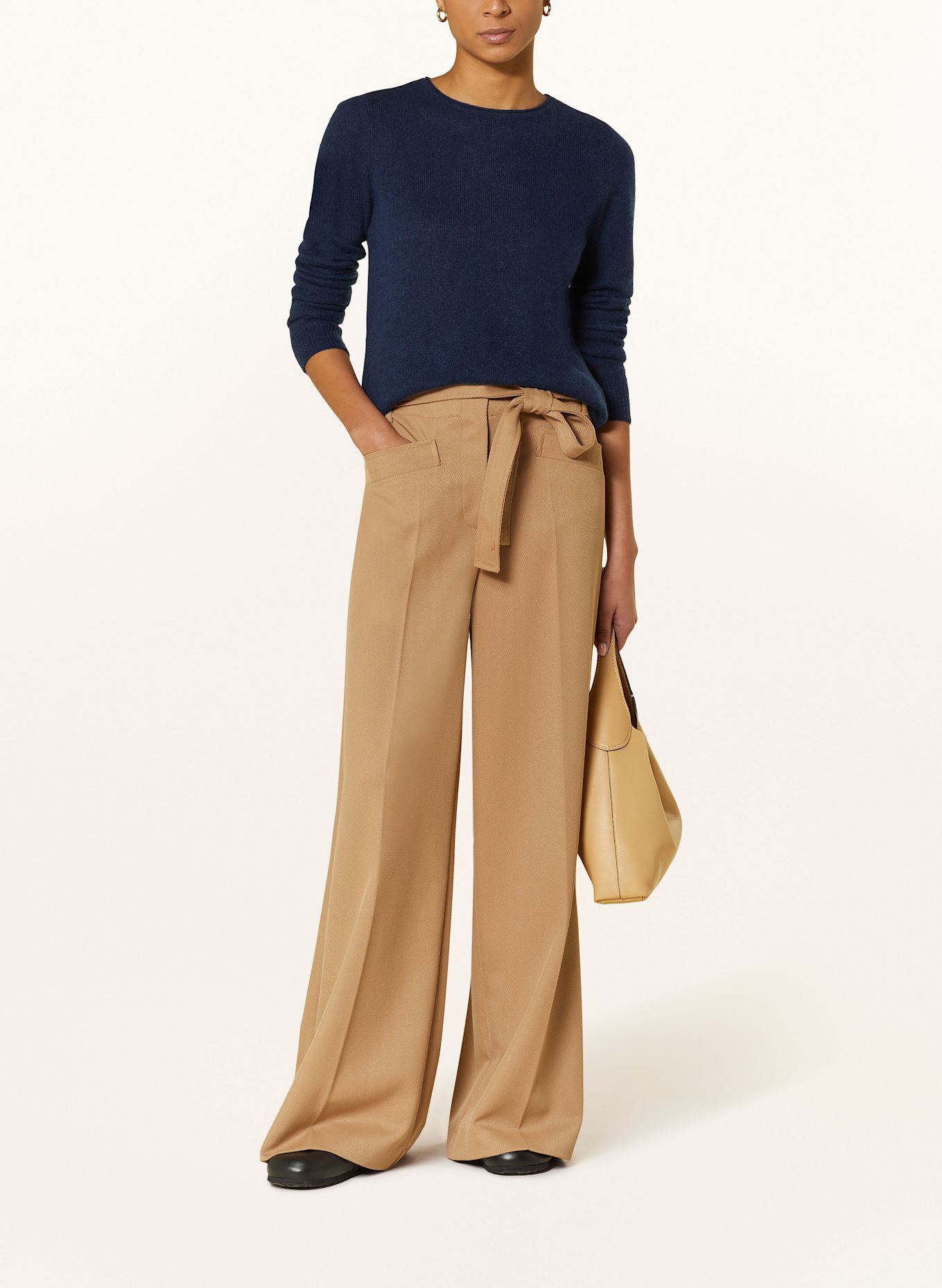 Betty Barclay Sweter z kaszmiru: GRANATOWY