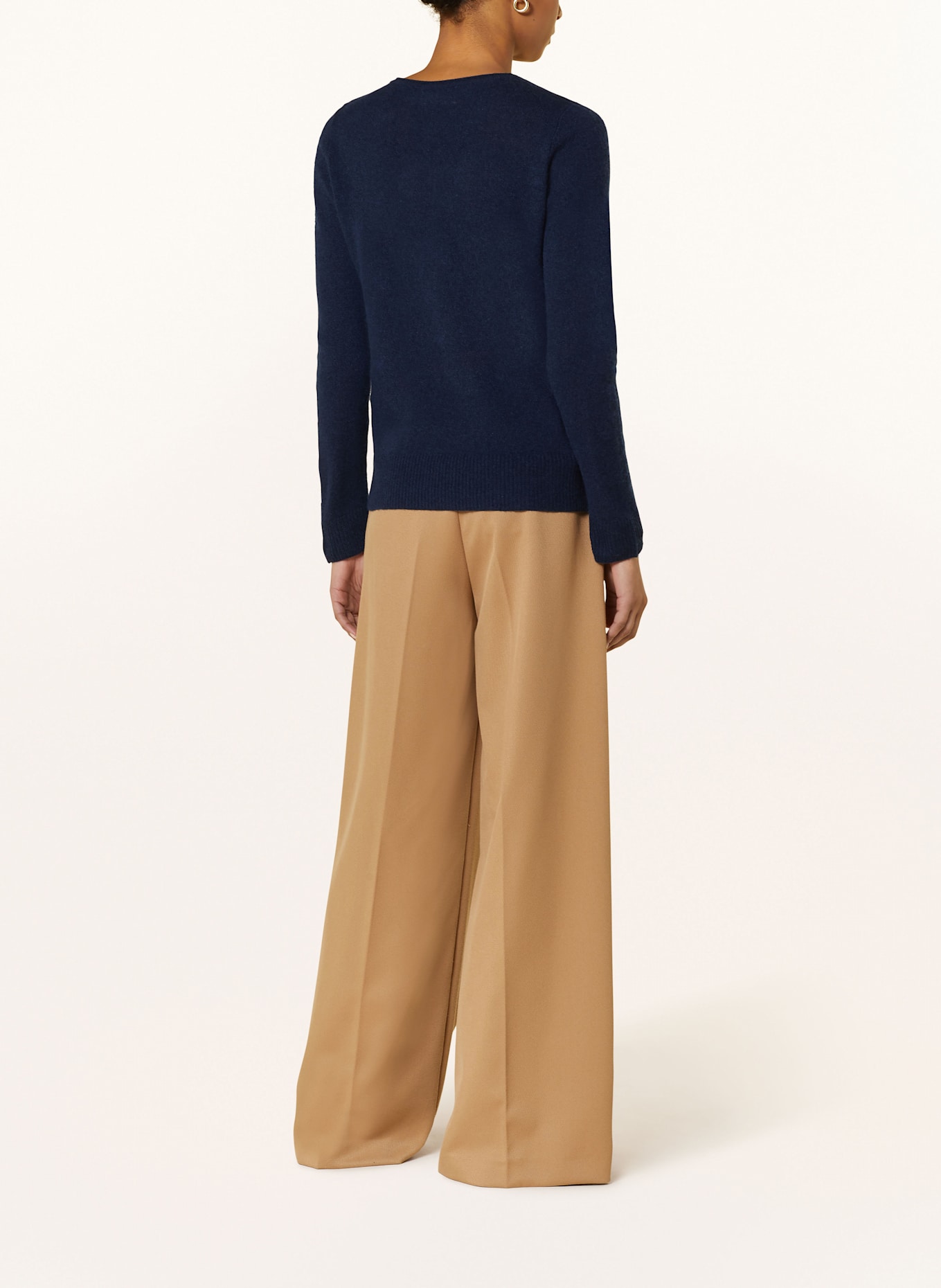 Betty Barclay Sweter z kaszmiru: GRANATOWY