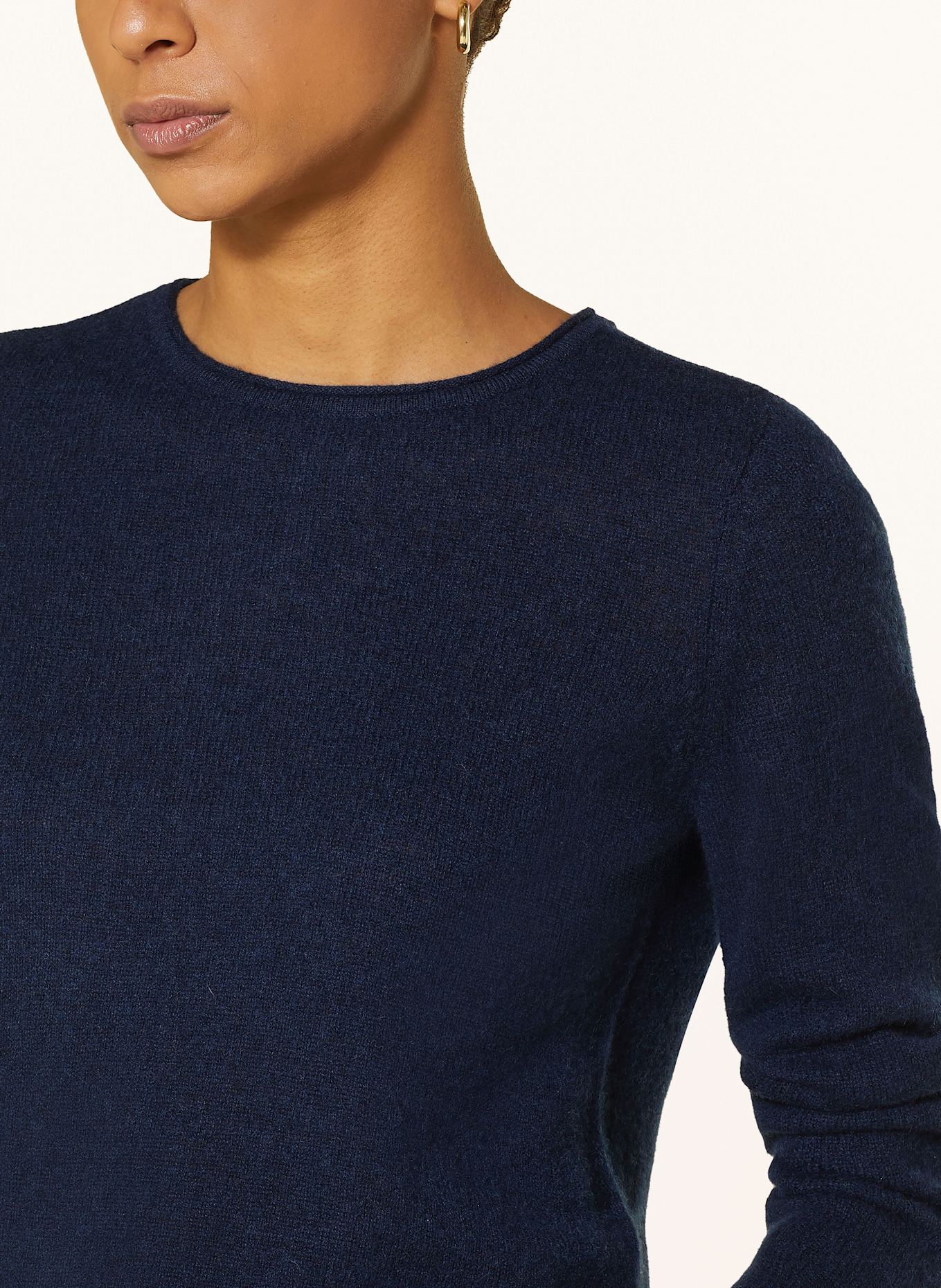 Betty Barclay Sweter z kaszmiru: GRANATOWY