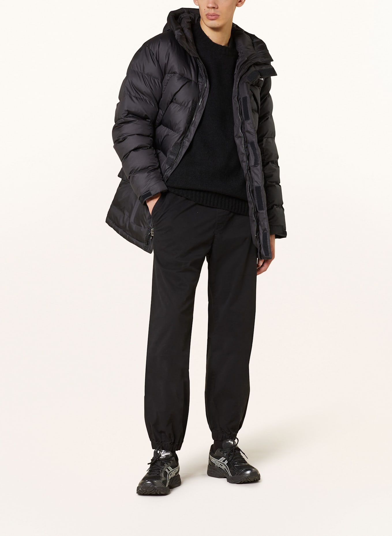 THE NORTH FACE Steppmantel LIMBARA: SCHWARZ