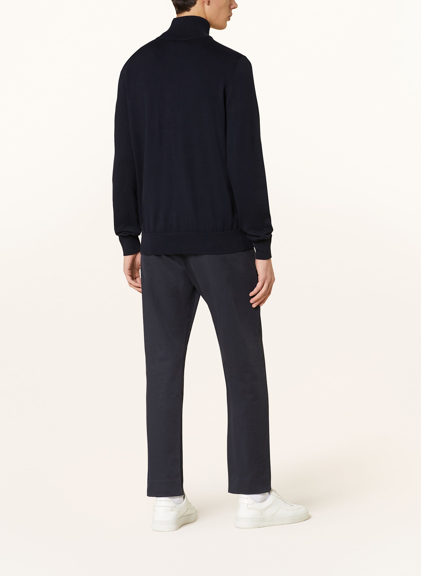 BOSS Troyer KANOBIX: DONKERBLAUW