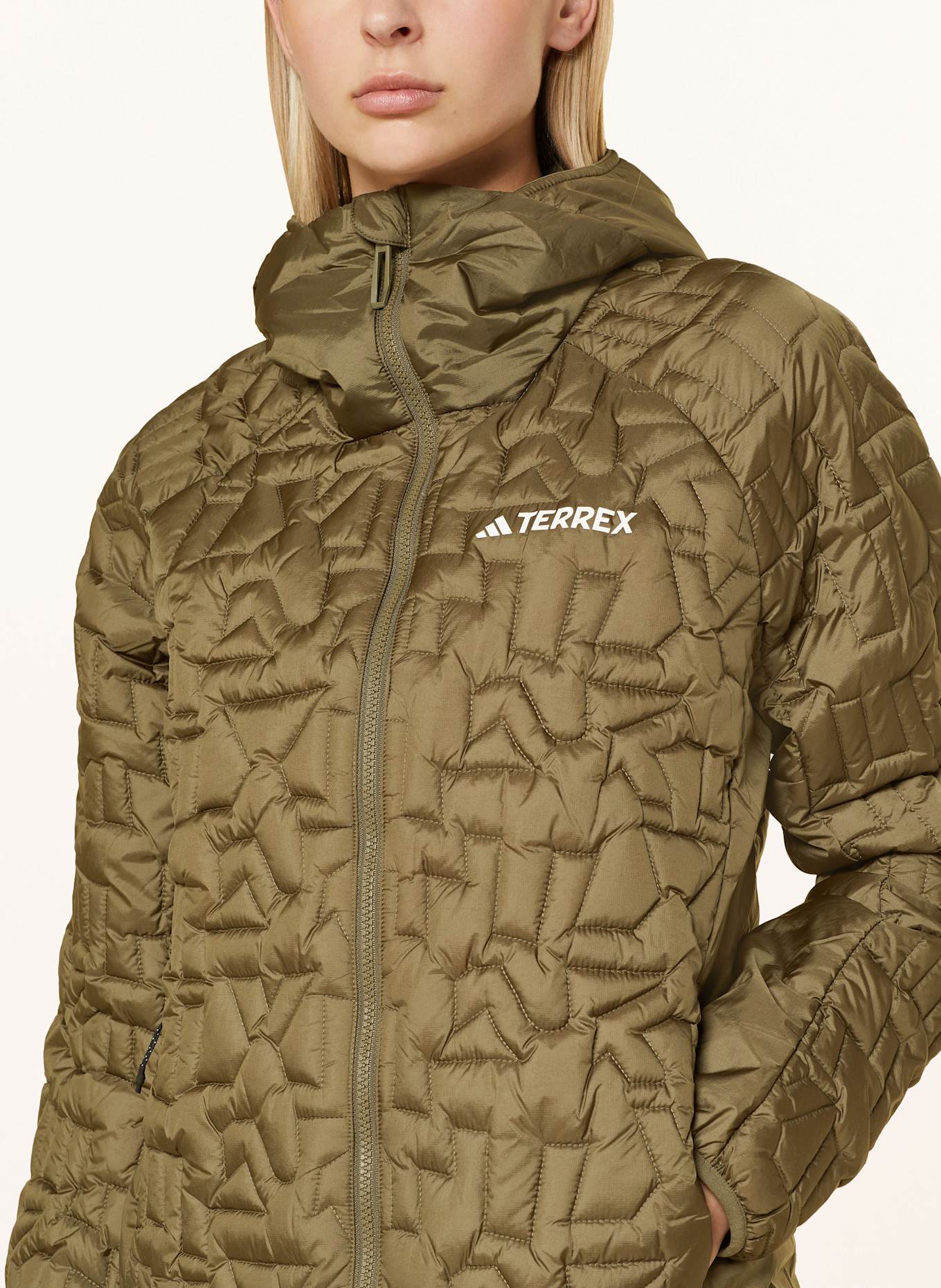 adidas TERREX Steppjacke TERREX XPERIOR PRIMALOFT in oliv