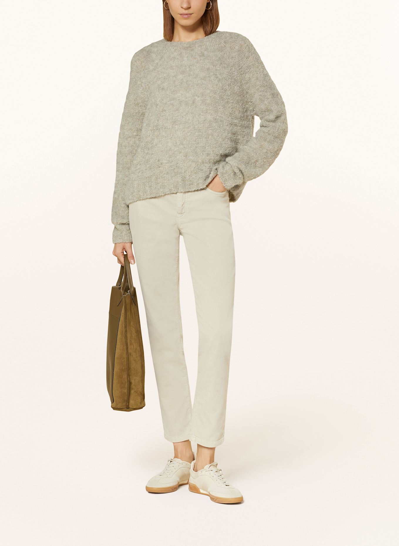 MARC CAIN Samthose SILEA: 188 pure stone