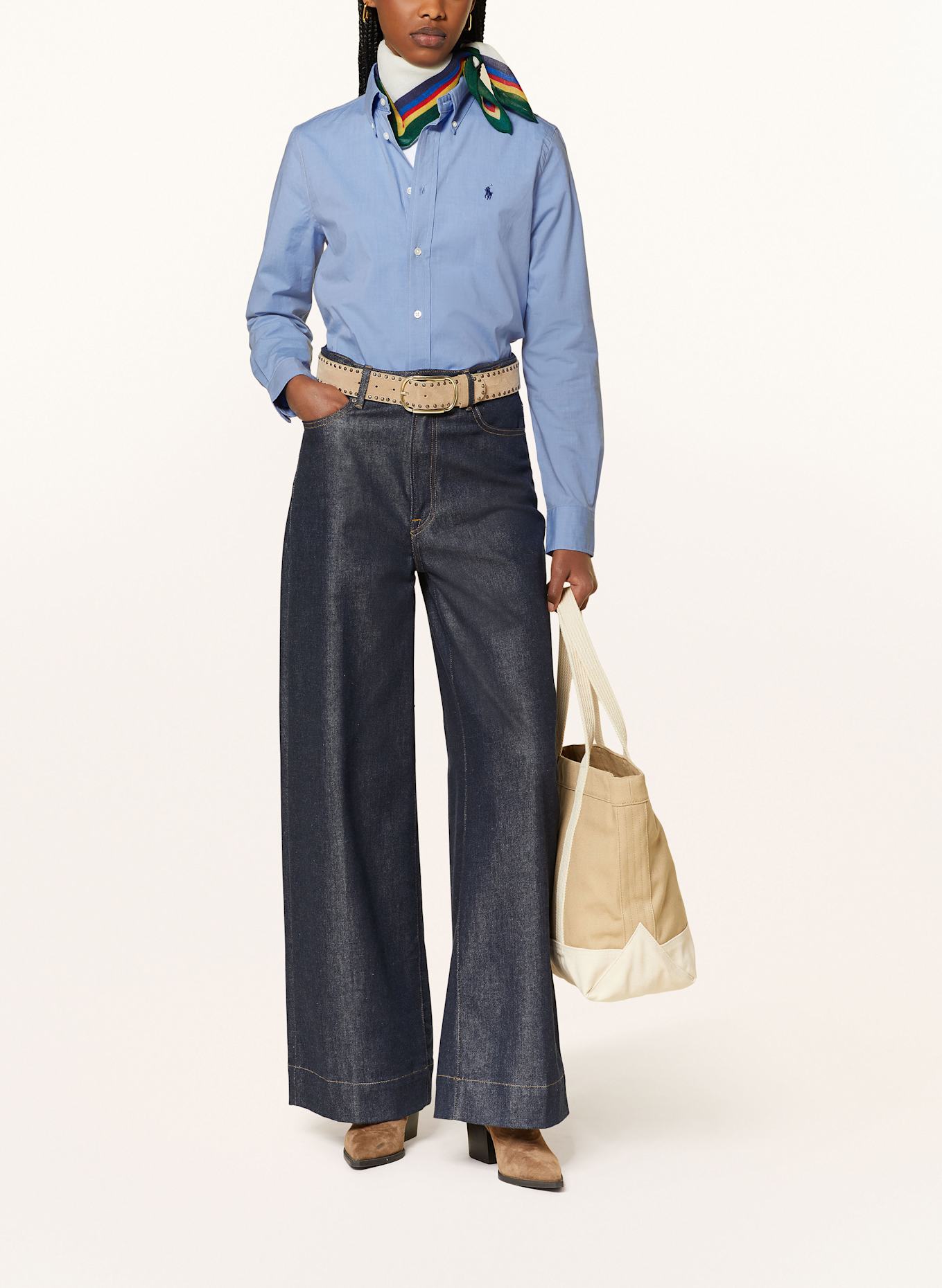 POLO RALPH LAUREN Hemdbluse: HELLBLAU