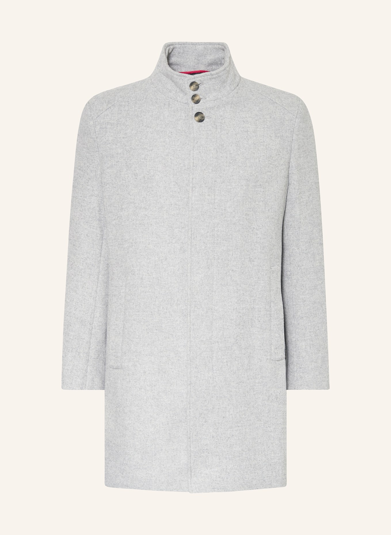 CINQUE Wool coat CISHOW, Color: LIGHT GRAY (Image 1)