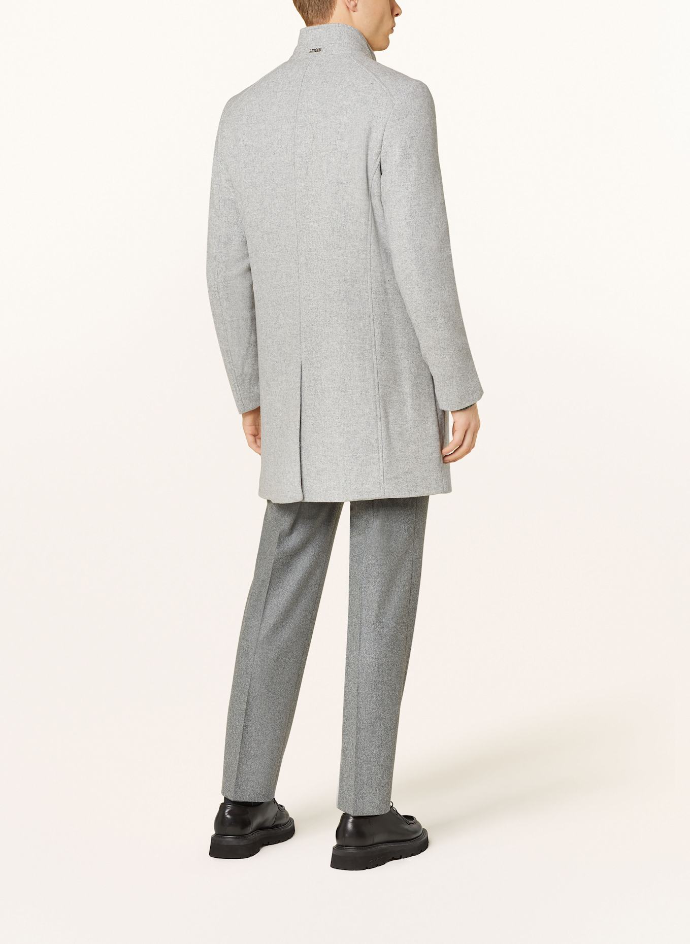 CINQUE Wool coat CISHOW, Color: LIGHT GRAY (Image 3)