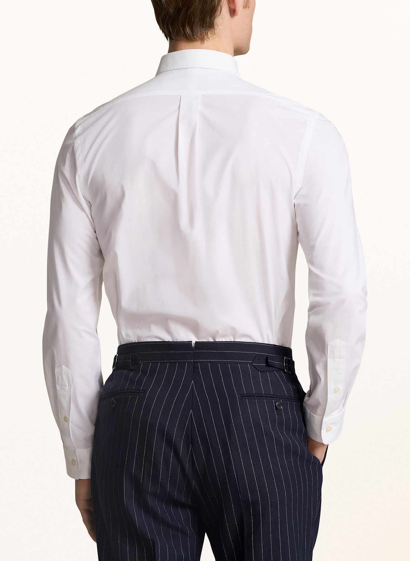 POLO RALPH LAUREN Shirt slim fit in white
