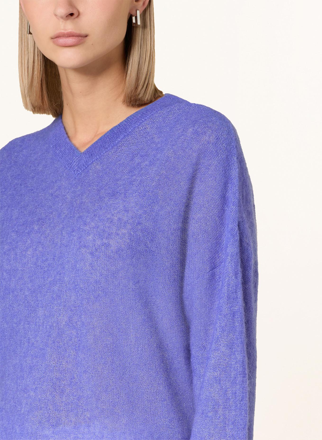 MAERZ MUENCHEN Pullover mit Alpaka: BLAU